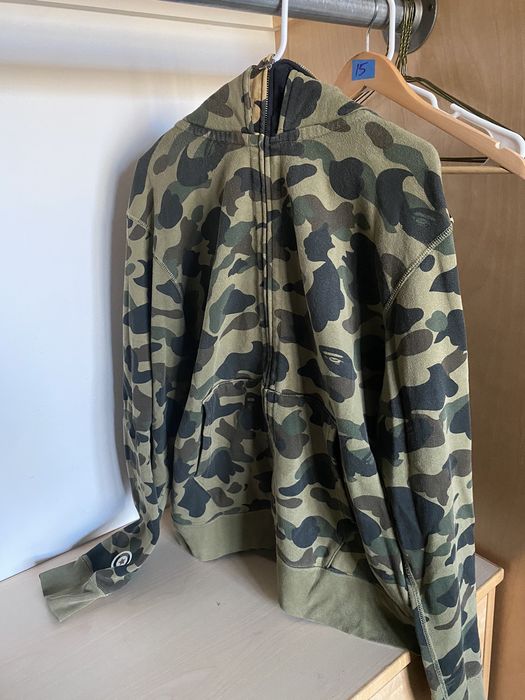 BAPE 1ST CAMO Double Shark Hoodies