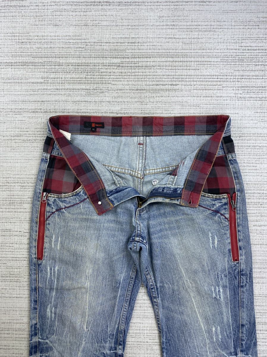 Hysteric Glamour Vintage Uj Comtempo Punk Mud Wash Rare Denim Pants Size US 34 / EU 50 - 9 Thumbnail
