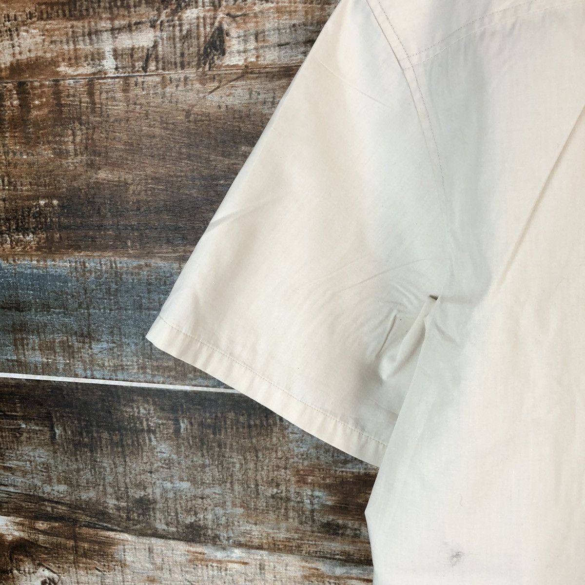 PPFM × Vintage Ppfm Cream vintage Work Shirt #A2224 Size US M / EU 48-50 / 2 - 16 Thumbnail