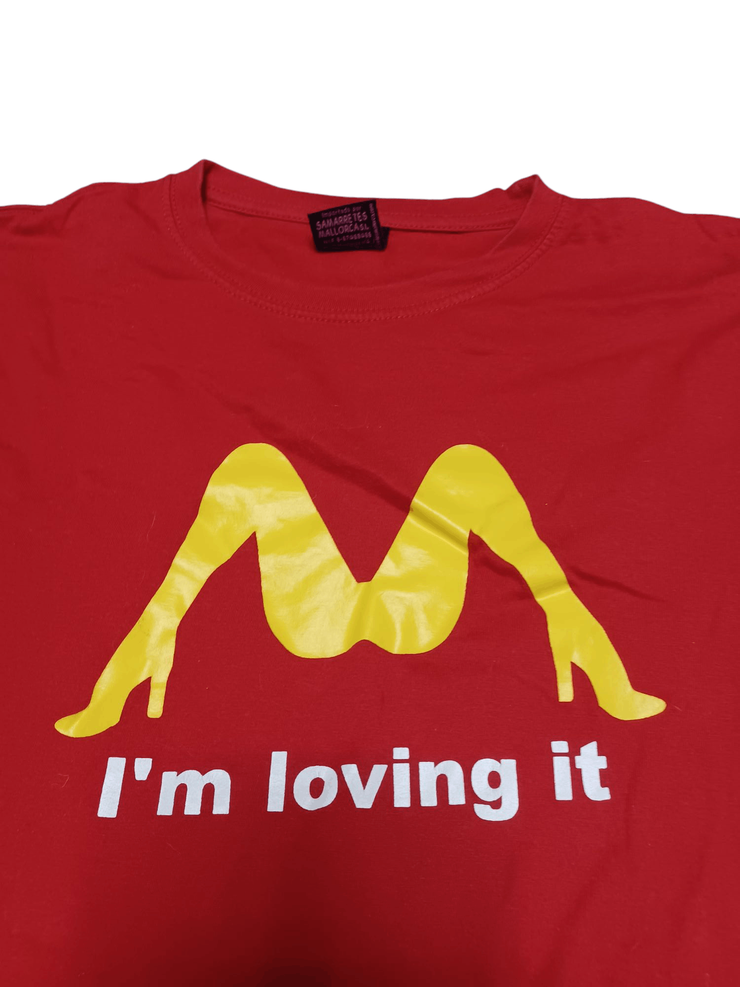 Other SEX NUDE ORAL HUMOR MCDONALDS I`M LOVING IT VINTAGE TEE Size US M / EU 48-50 / 2 - 3 Thumbnail