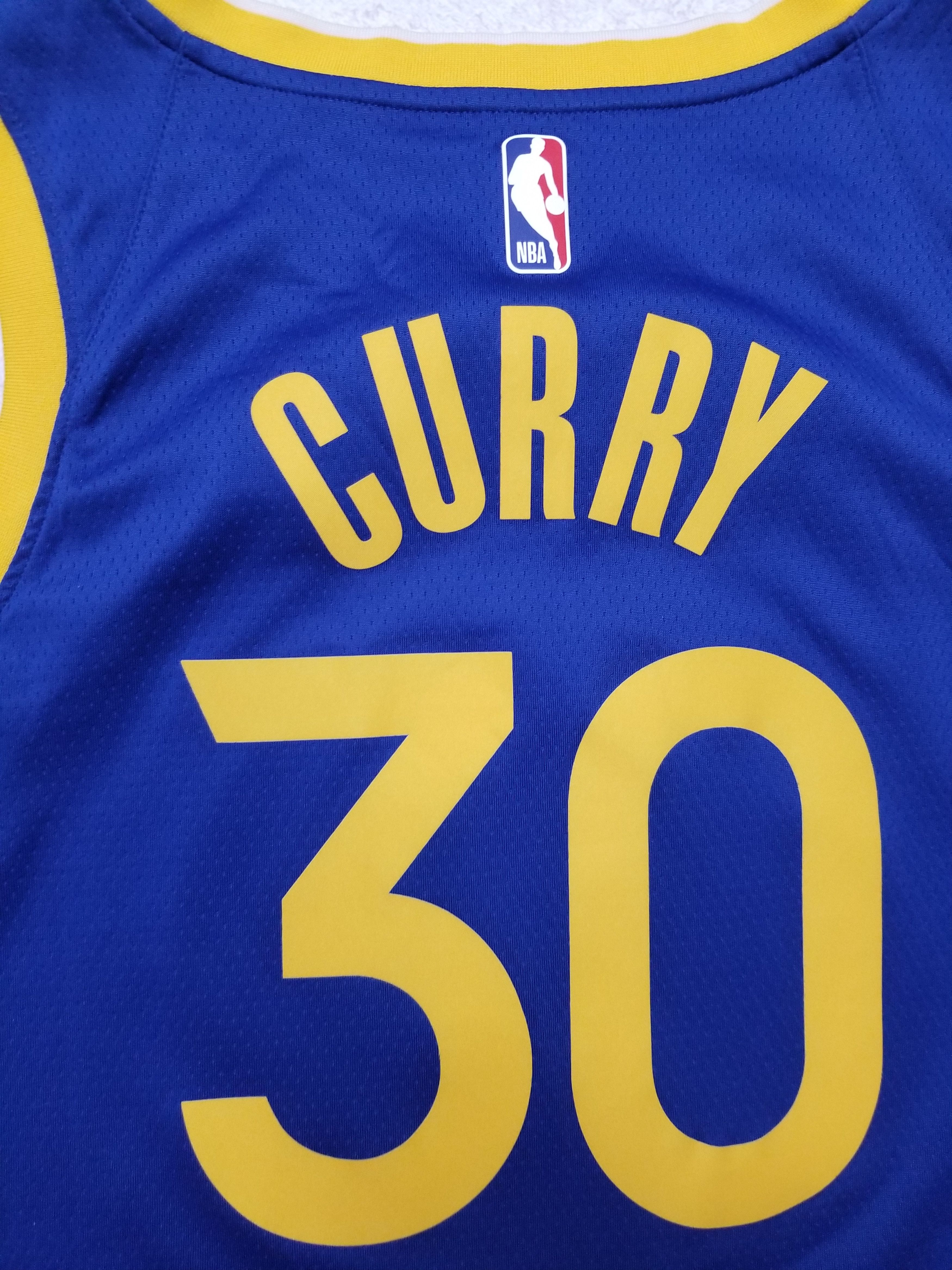 Nike Stephen Curry #30 Nike Golden State Warriors Swingman Jersey Size US L / EU 52-54 / 3 - 7 Thumbnail