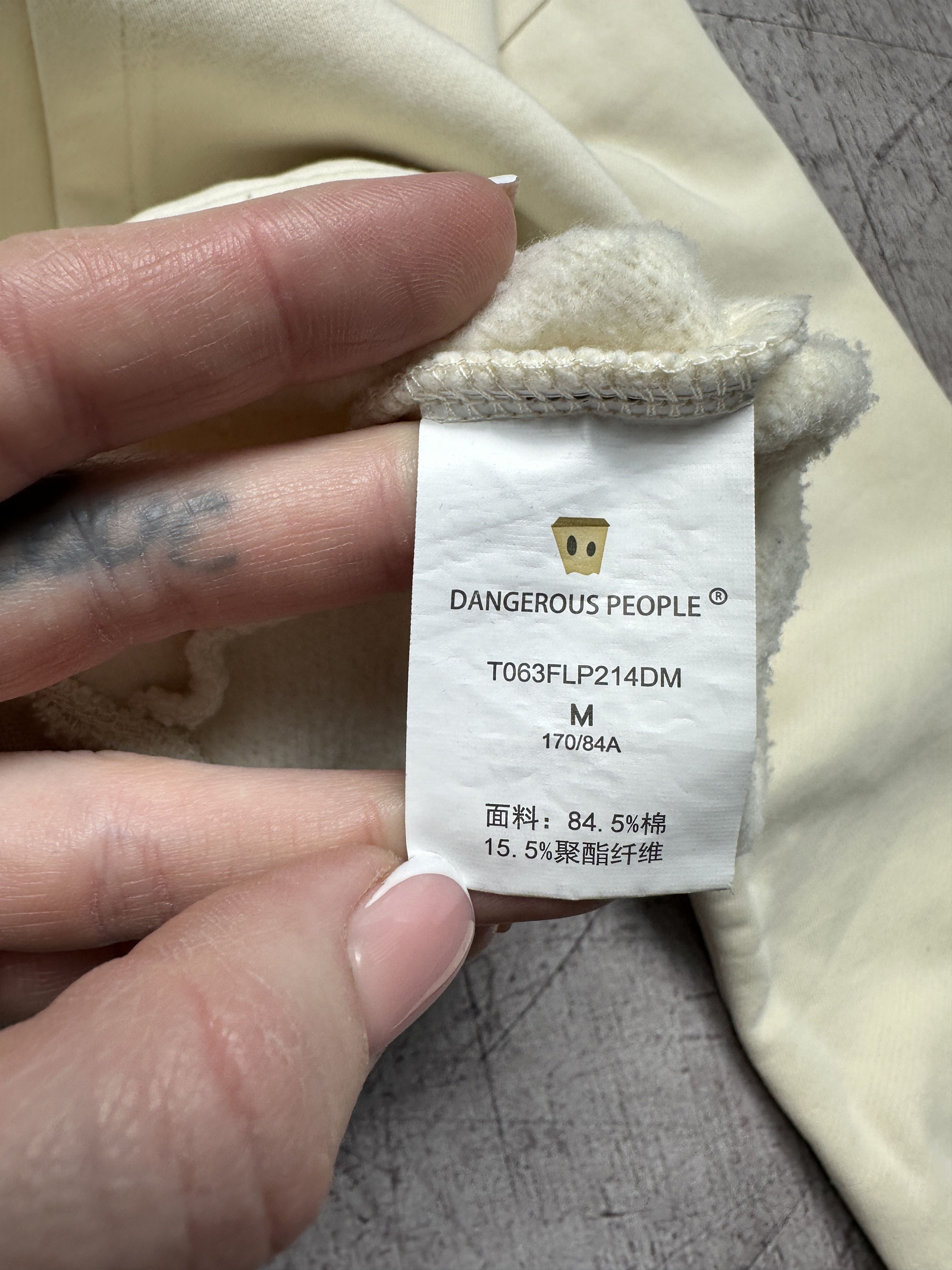 Designer Dangerous People Mens Hoodie Size US M / EU 48-50 / 2 - 7 Thumbnail