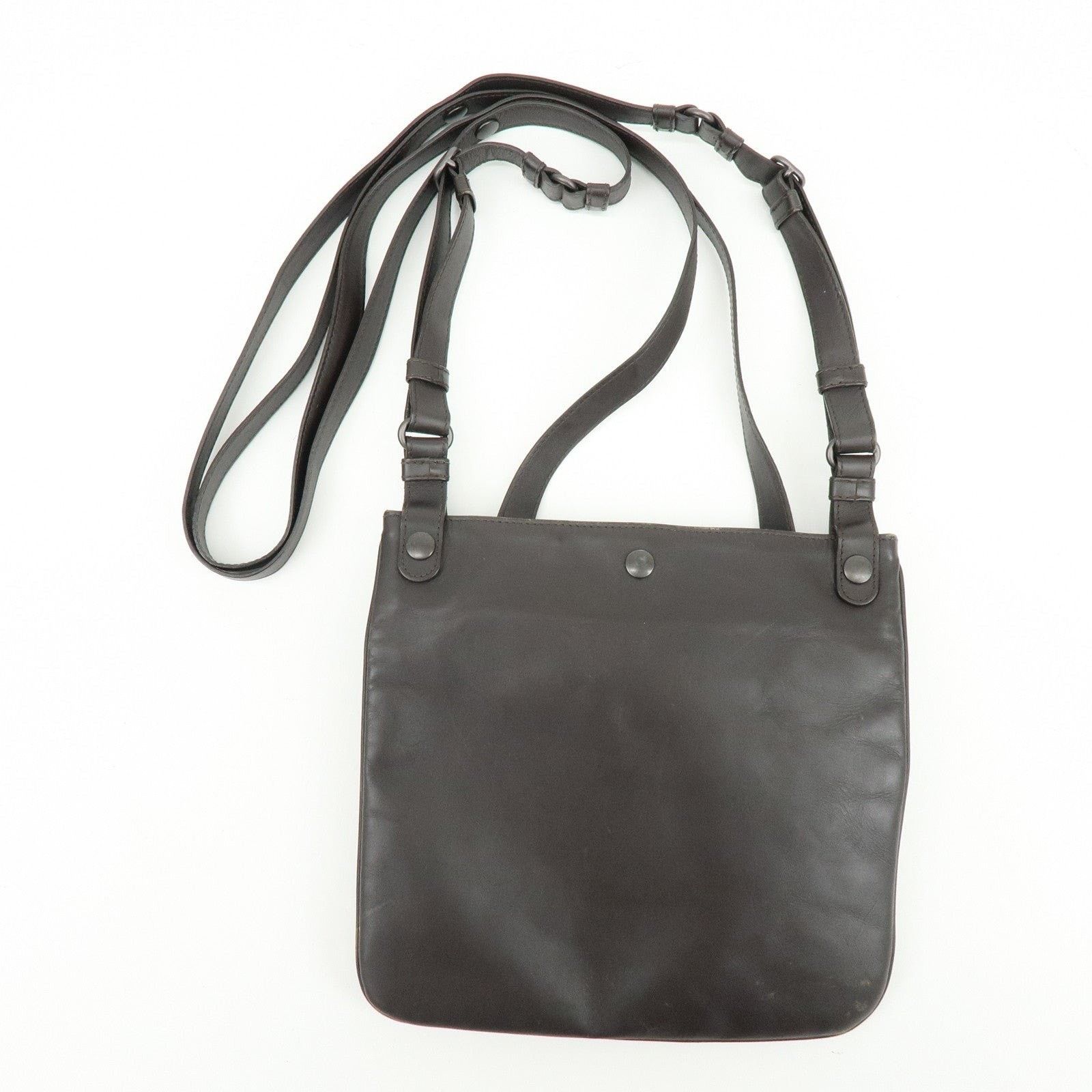 Bottega Veneta Bottega Veneta Intrecciato Calfskin Crossbody Bag Brown Size ONE SIZE - 2 Thumbnail