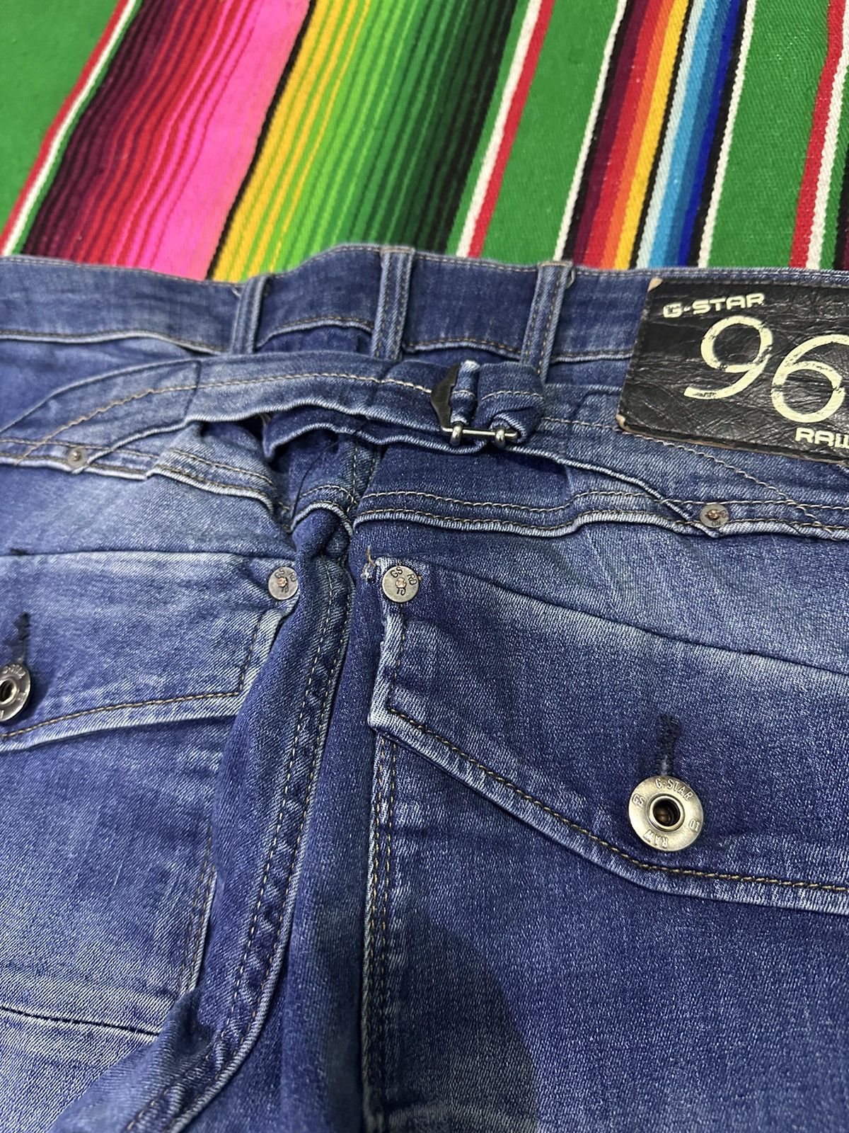 G-Star 💥 Gstar Raw 💥Original Denim 💥 Size US 30 / EU 46 - 8 Thumbnail
