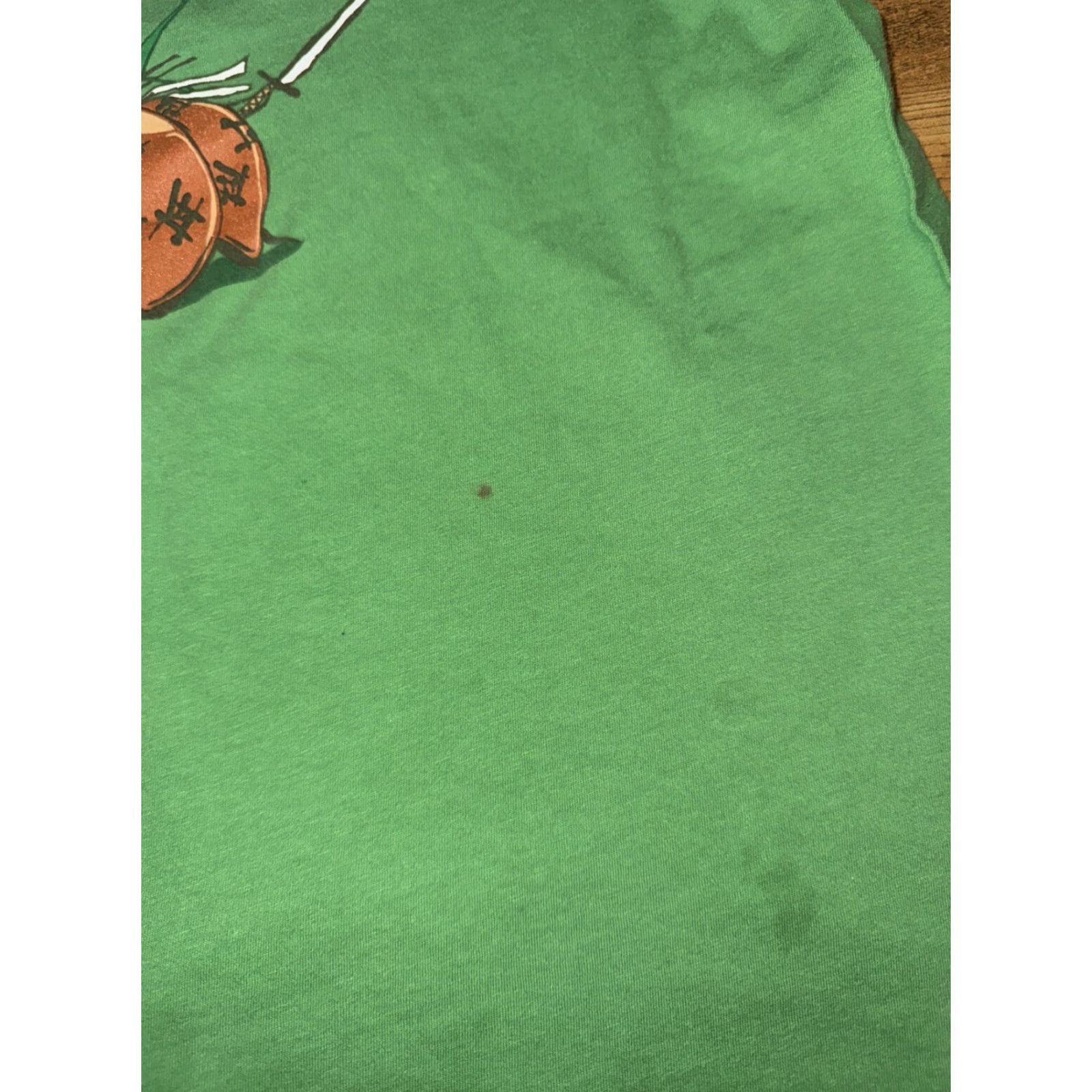 Praying Mantis Praying Mantis vs Ladybug Samurai Graphic T-Shirt Green Mens L Size US L / EU 52-54 / 3 - 3 Thumbnail