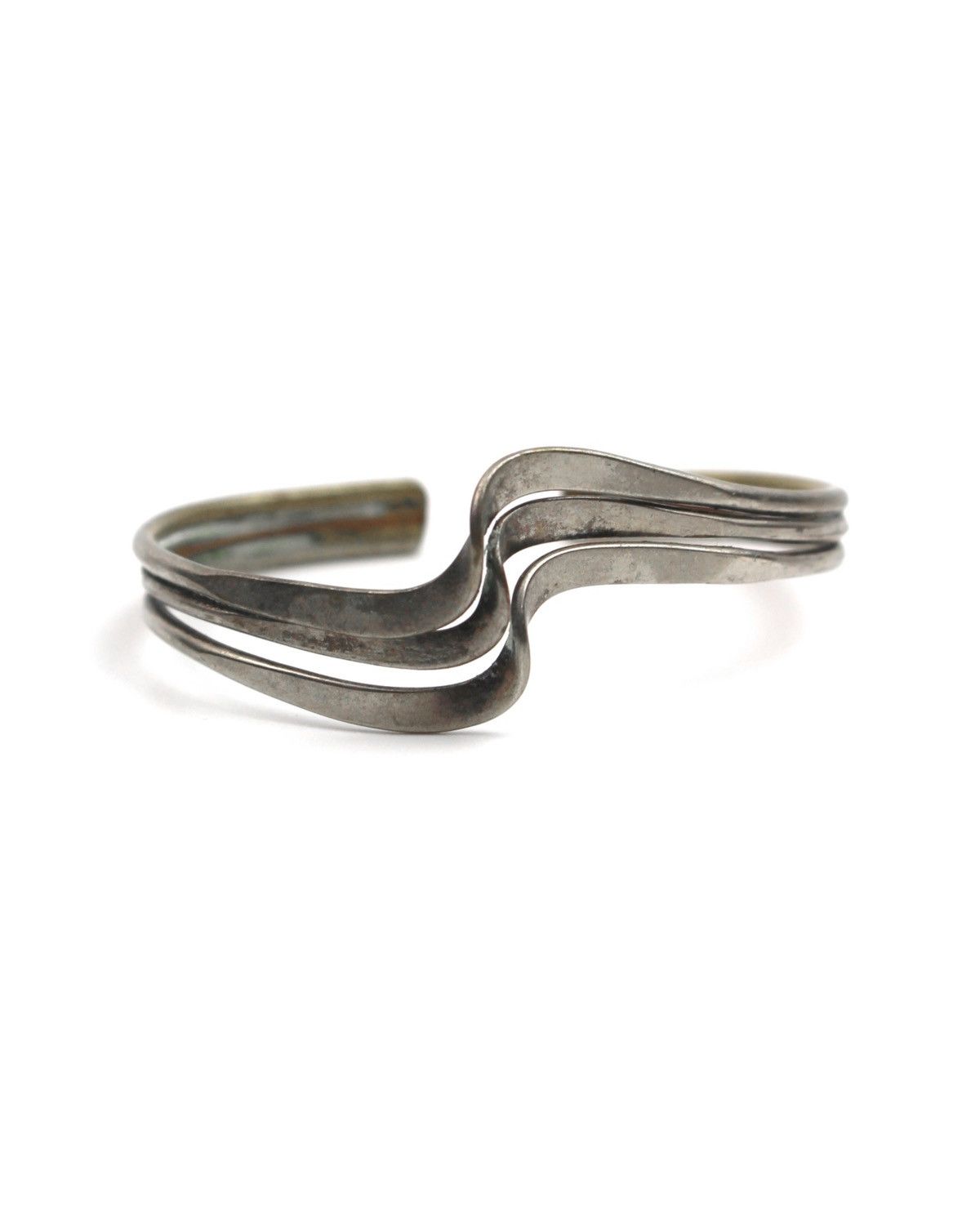 Hysteric Glamour 2000S JAPANESE MADE LIQUID ARC SILVER-PLATED CUFF Size ONE SIZE - 1 Thumbnail