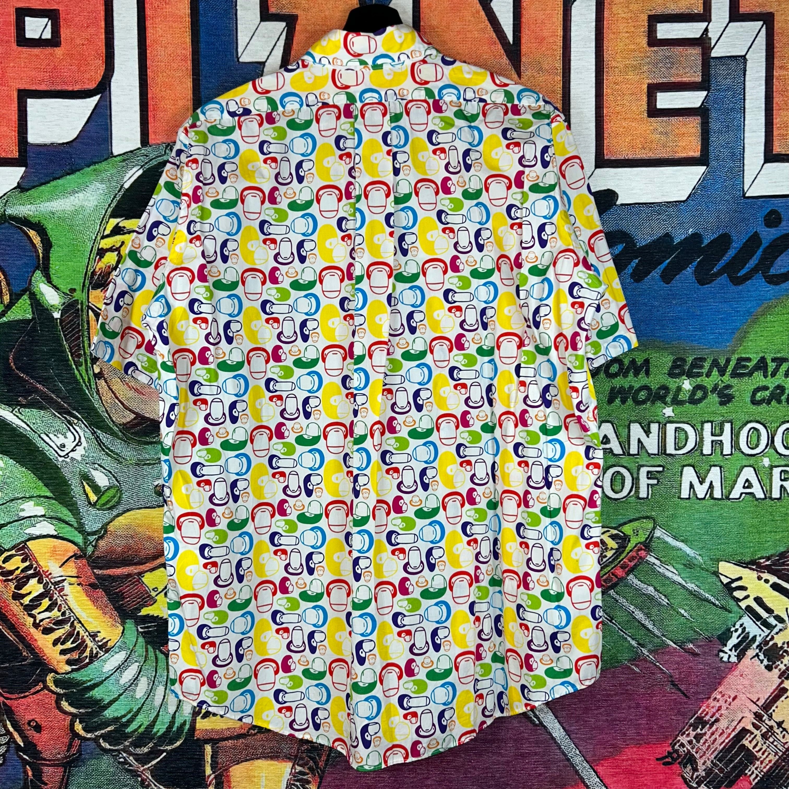 Bape Bape Baby Milo Multi Camo Button Up Size L Size US L / EU 52-54 / 3 - 2 Thumbnail