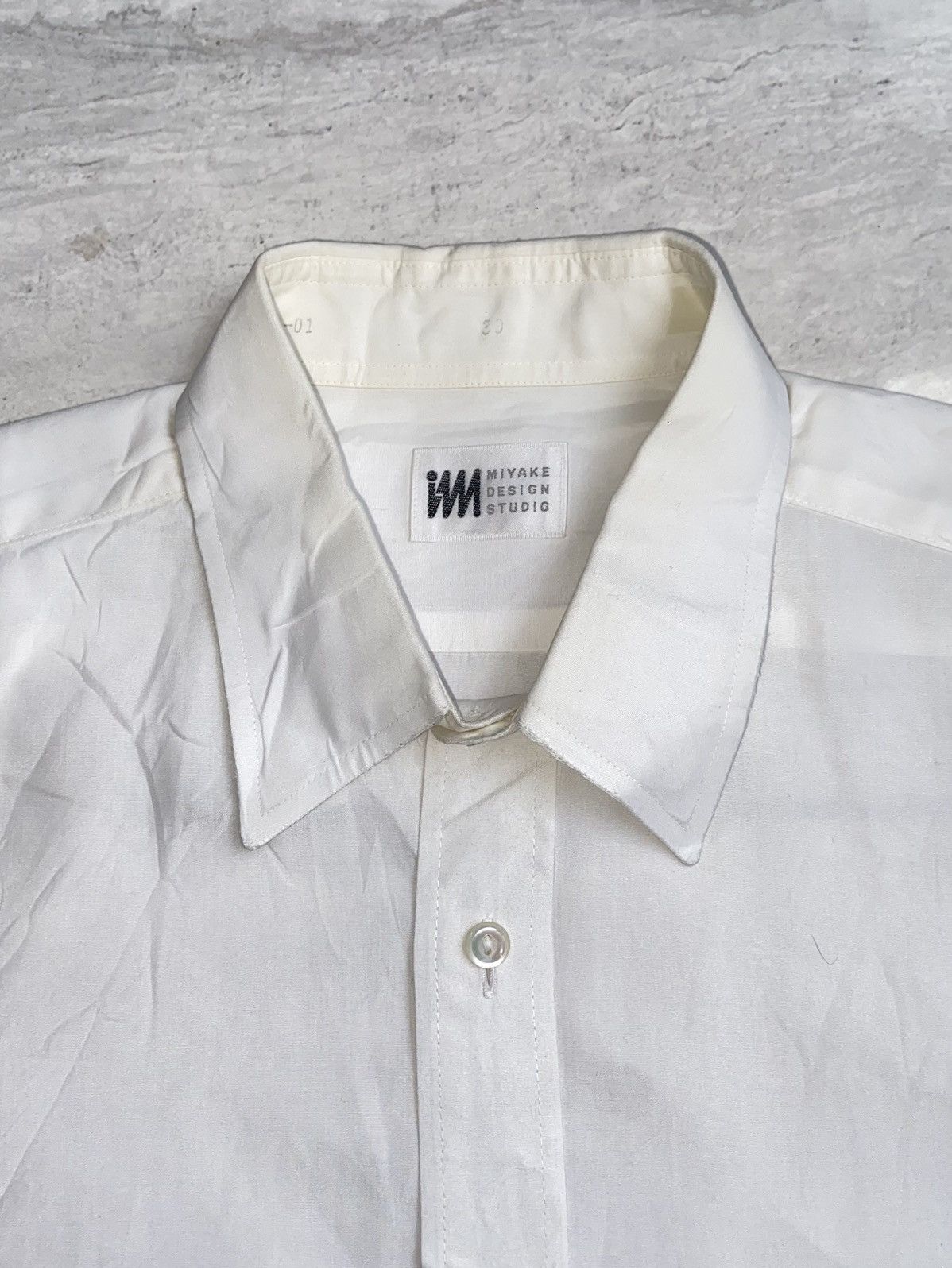 Issey Miyake IM Miyake Design Studio White Shirt Size US S / EU 44-46 / 1 - 5 Thumbnail