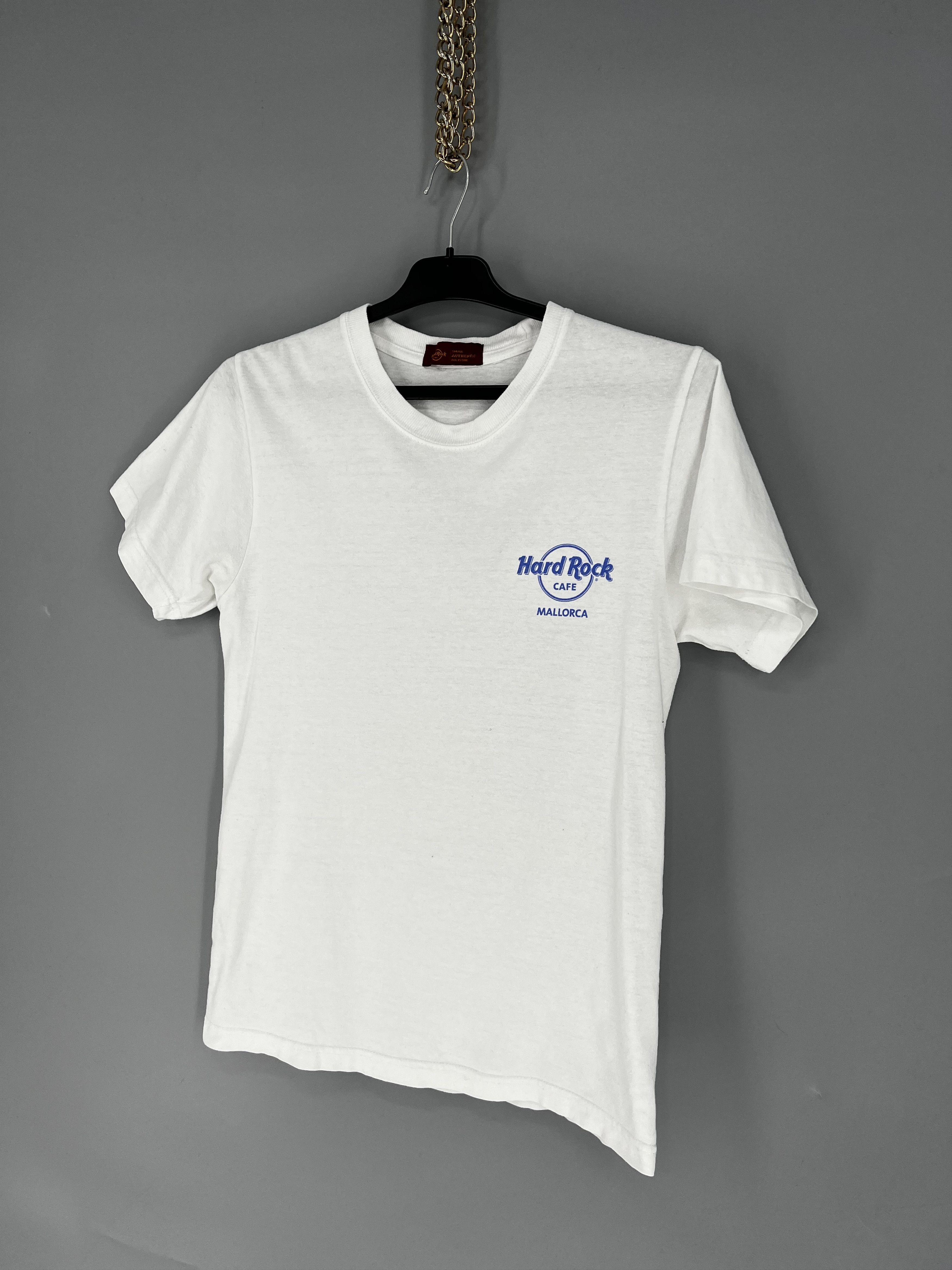 Band Tees Vintage Hard Rock Cafe Mallorca T-shirt Big Logo Y2K Rare Size US S / EU 44-46 / 1 - 4 Thumbnail