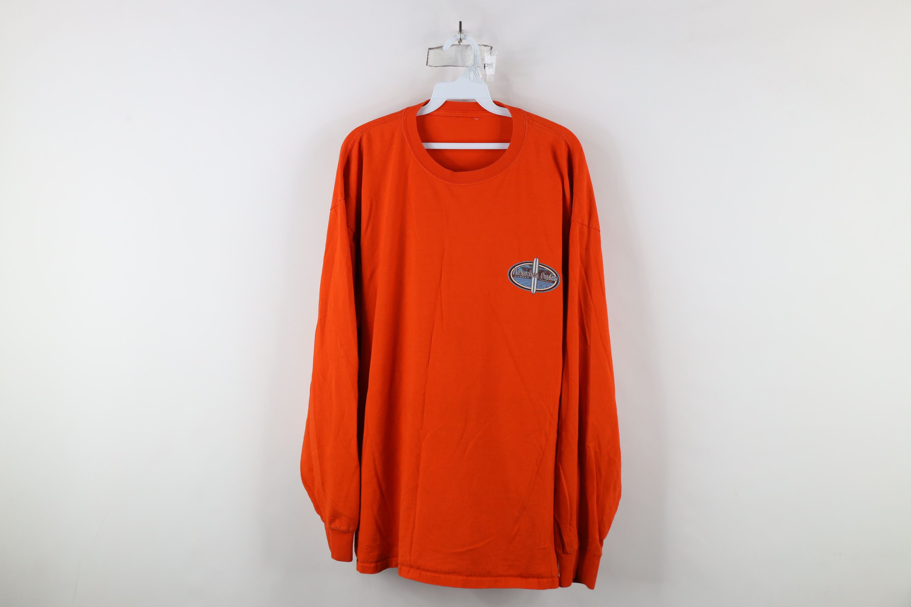 Vintage Vintage 90s Streetwear Hawaiian Surfer Long Sleeve T-Shirt Size US XXL / EU 58 / 5 - 1 Thumbnail