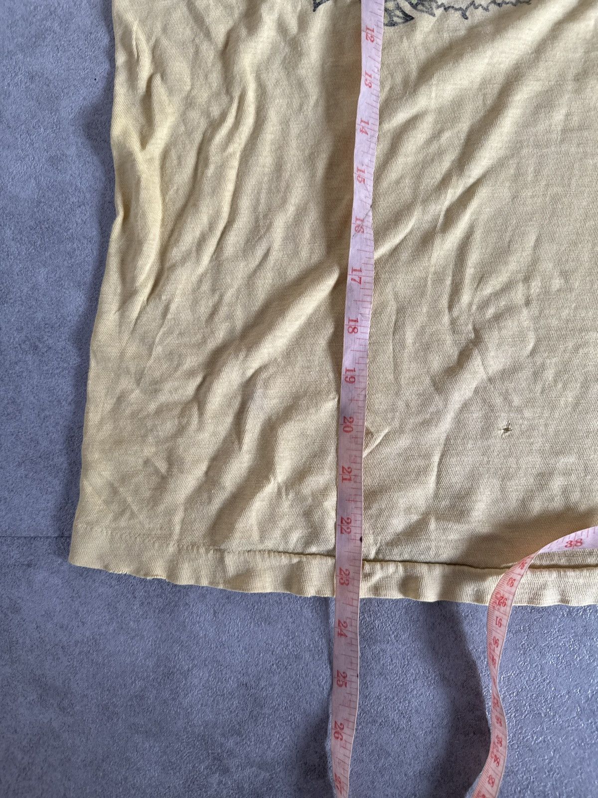 Band Tees × Vintage *RARE* 1970s VINTAGE JUNGLE MUSIC TAPE RECORDS THRASHED TEE Size US XL / EU 56 / 4 - 7 Thumbnail