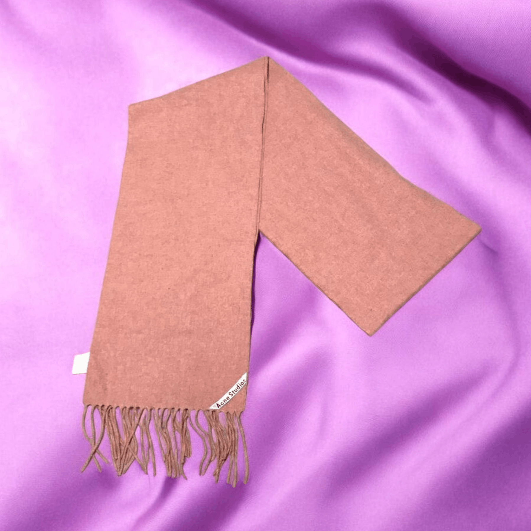 Acne Studios Acnes Studio Fringe Wool Scarf Size ONE SIZE - 1 Thumbnail