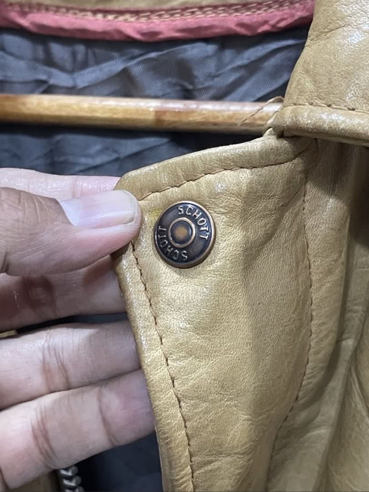 Schott 🔥RARE VTG SCHOTT LEATHER JACKETS TYPE A-2 USA Size US M / EU 48-50 / 2 - 4 Thumbnail