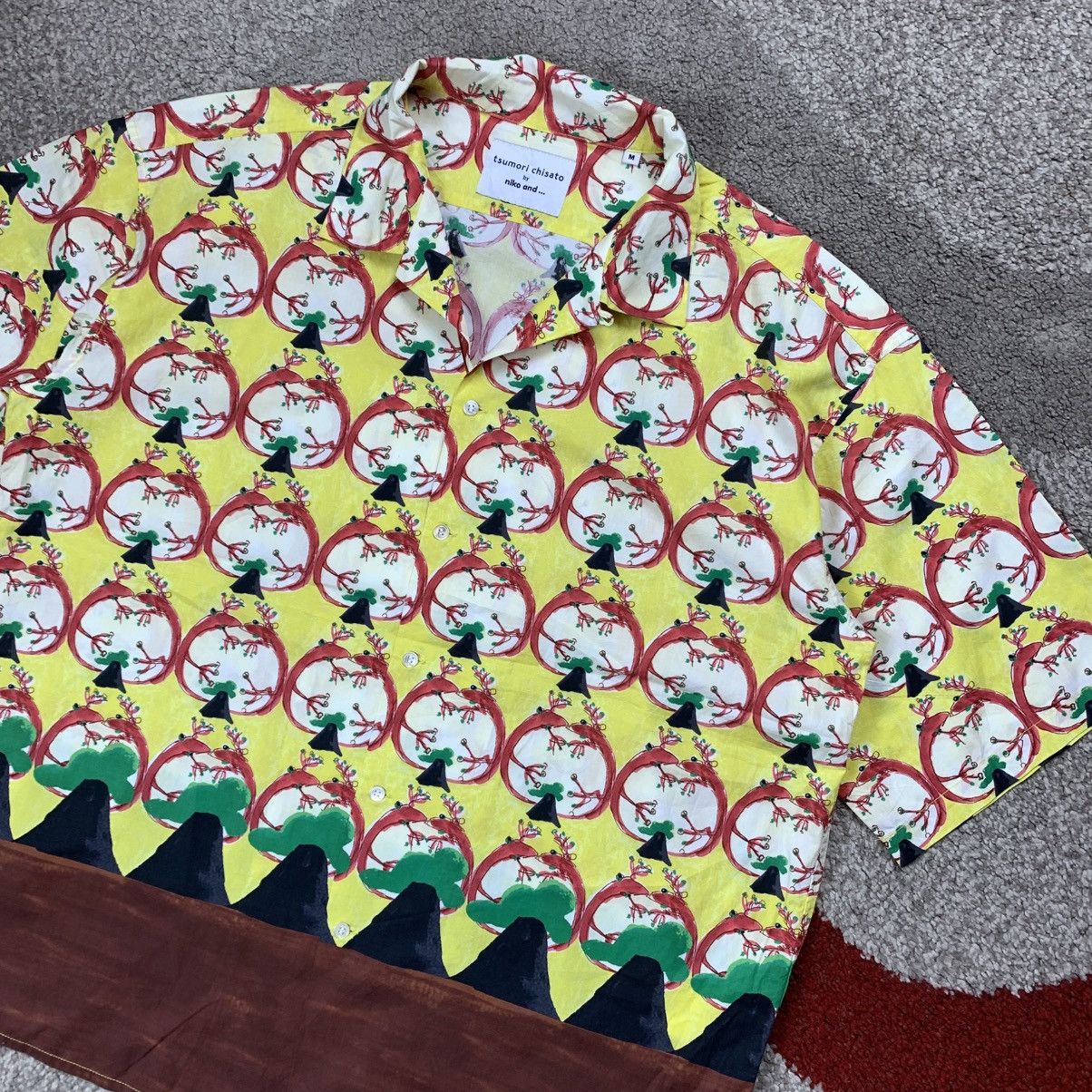 Tsumori Chisato TSUMORI CHISATO By Niko And Open Collar Shirt Boxy Over Size Size US M / EU 48-50 / 2 - 3 Thumbnail