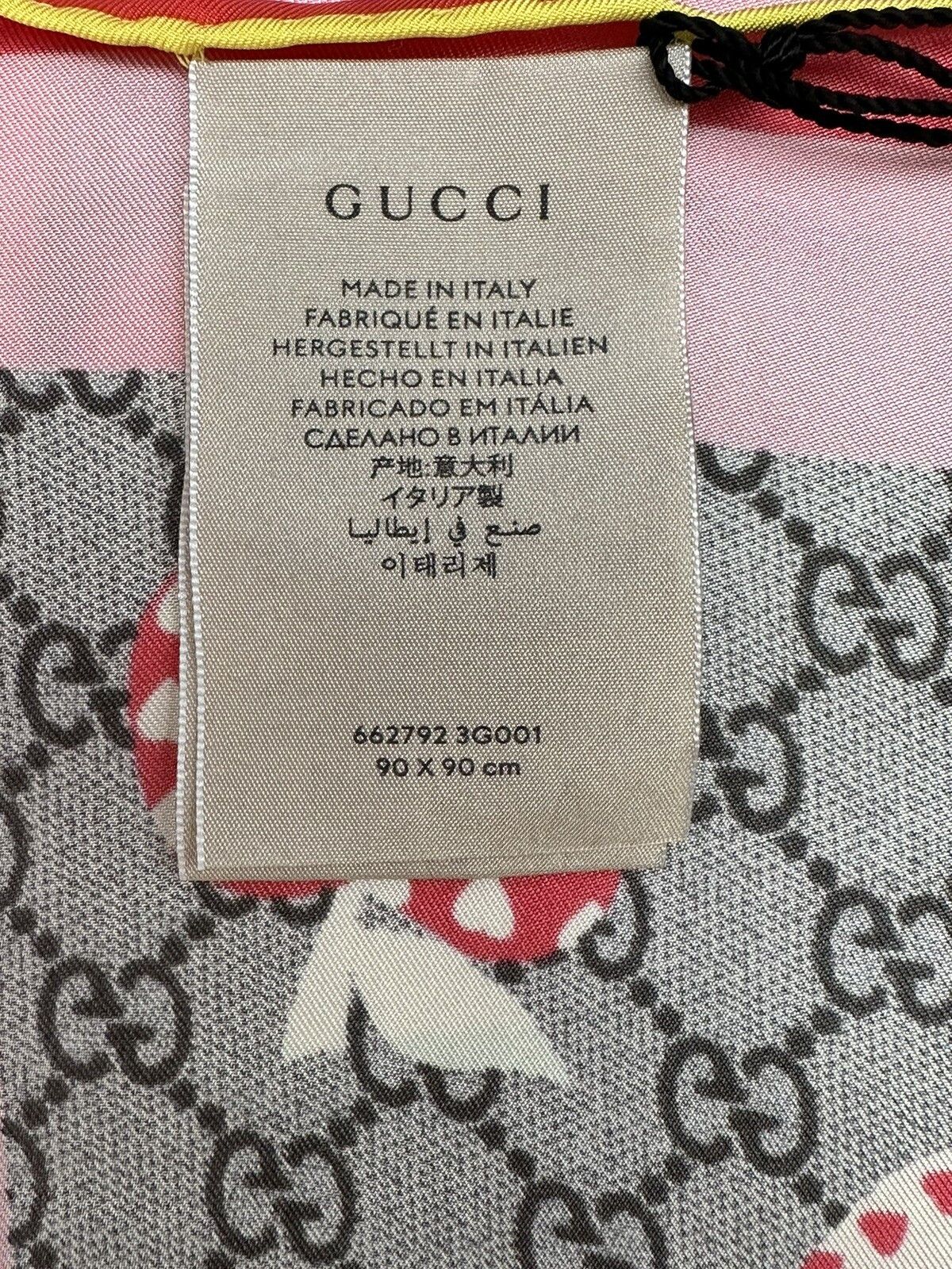 Gucci New Gucci Scarves 90x90cm Size ONE SIZE - 11 Thumbnail