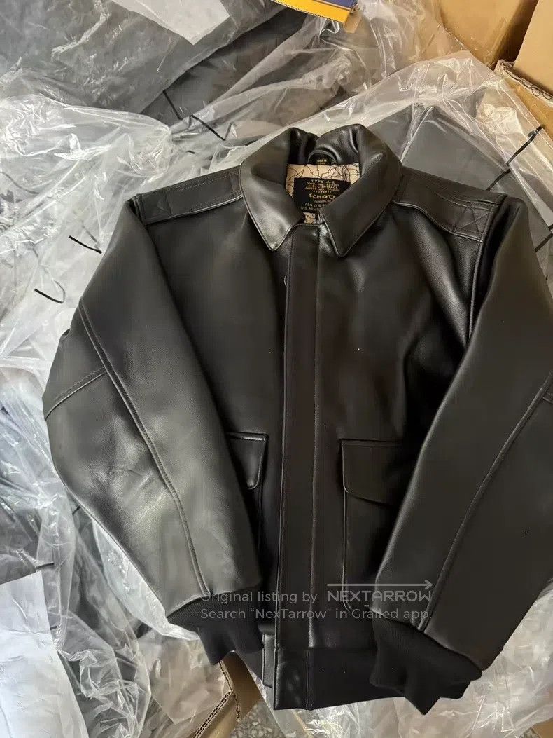 Other A2 all-leather Air Force flight jacket Size US S / EU 44-46 / 1 - 9 Thumbnail