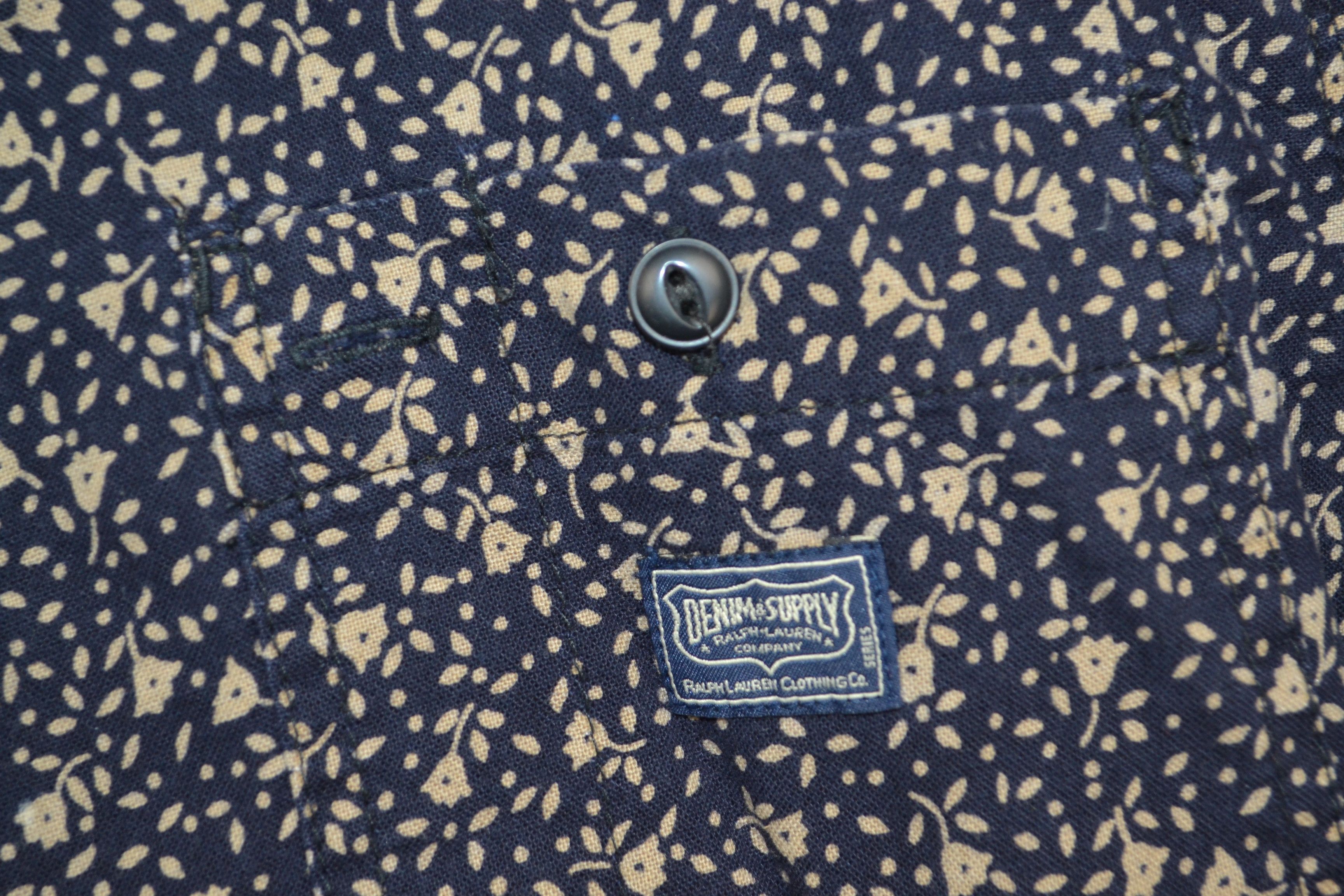 Denim & Supply Ralph Lauren Ralph Lauren Denim & Supply Floral Print Shirt M Cotton Size US M / EU 48-50 / 2 - 3 Thumbnail