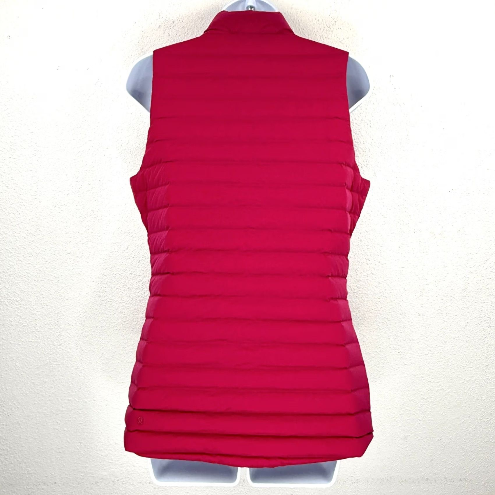 Lululemon VINTAGE Lululemon Define Vest Womens 6 Pink Down Full Zip Workout Gym Athletic Winter Fall Spring Sleeveless Mid-Length Jacket/Coat Womens Size M / US 6-8 / IT 42-44 - 6 Thumbnail
