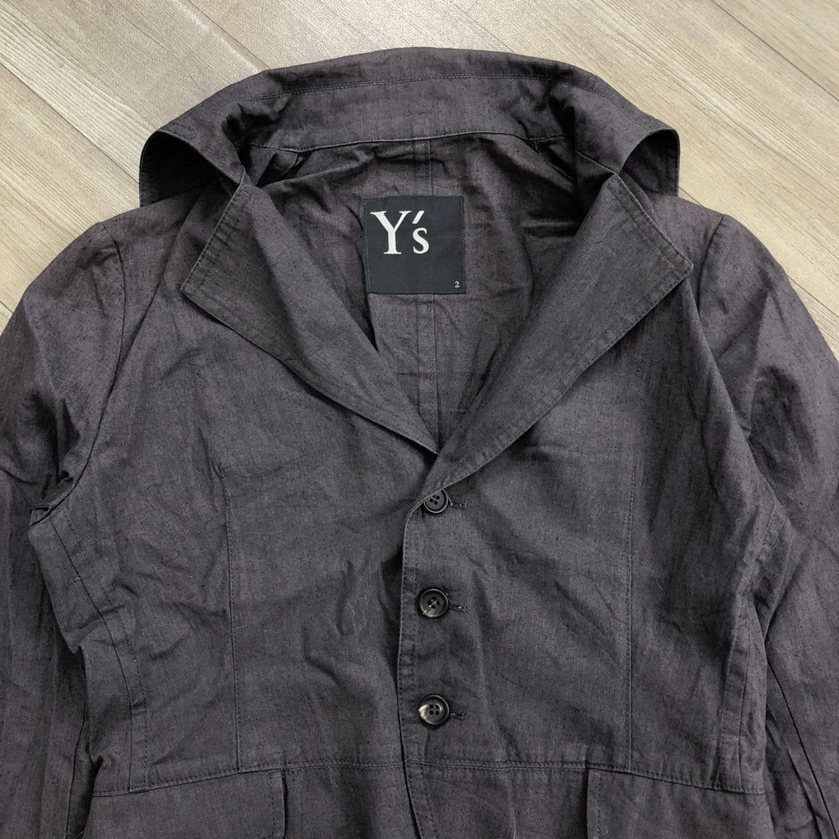Y's 90s Vintage Yohji Yamamoto Y’s Cropped Jacket Luxury Design Size 38S - 4 Thumbnail