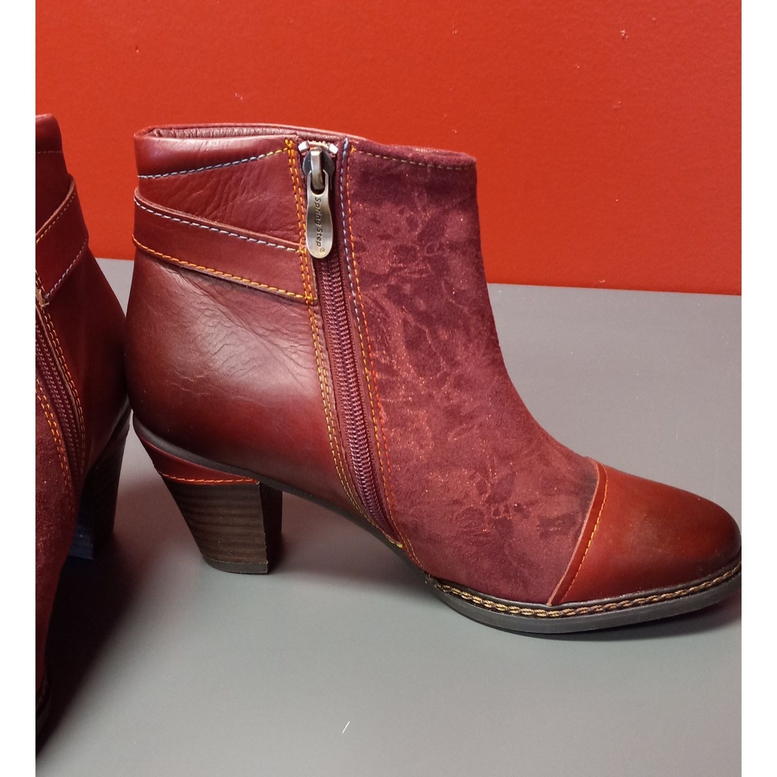 Other Spring Step L'Artiste Women's Socute Ankle Boot Size 6.5 Size US 6.5 / IT 36.5 - 6 Thumbnail