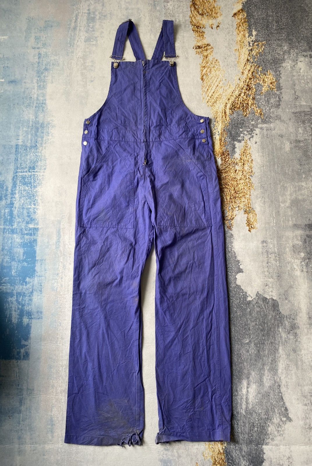 W&LT × Walter Van Beirendonck W.&L.T A/W 94-95 Wind And Lethal Overalls Distressed Size US 36 / EU 52 - 1 Thumbnail