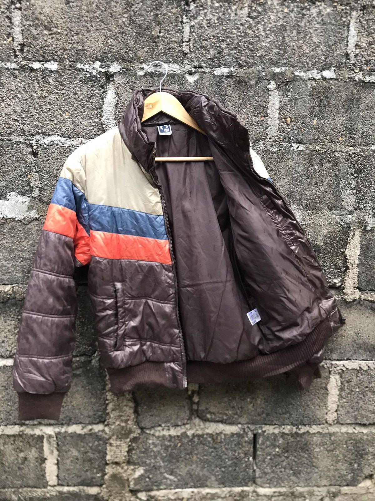 Hang Ten ⚡️Vintage Hang Ten Natural Surf Puffer Bomber Jacket Size US M / EU 48-50 / 2 - 7 Thumbnail