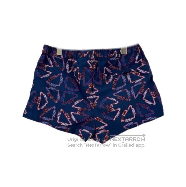 Hermes Hermes Blue Full Logo Drawstring Shorts Size 25" / US 0 / IT 36 - 2 Thumbnail