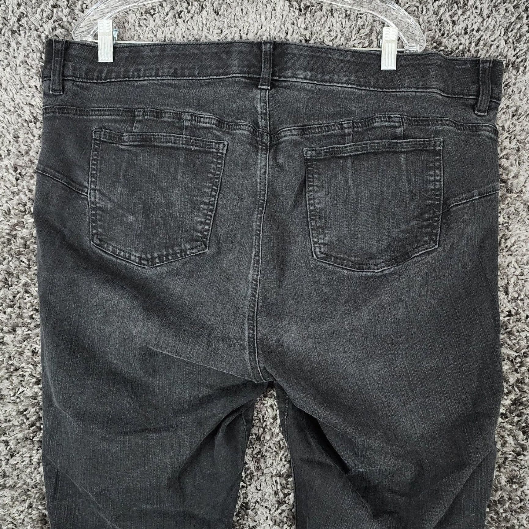 Torrid Torrid Bombshell Jeans Women 22T Black Distressed Ripped Skinny Womens Size 40" / US 18 - 7 Thumbnail