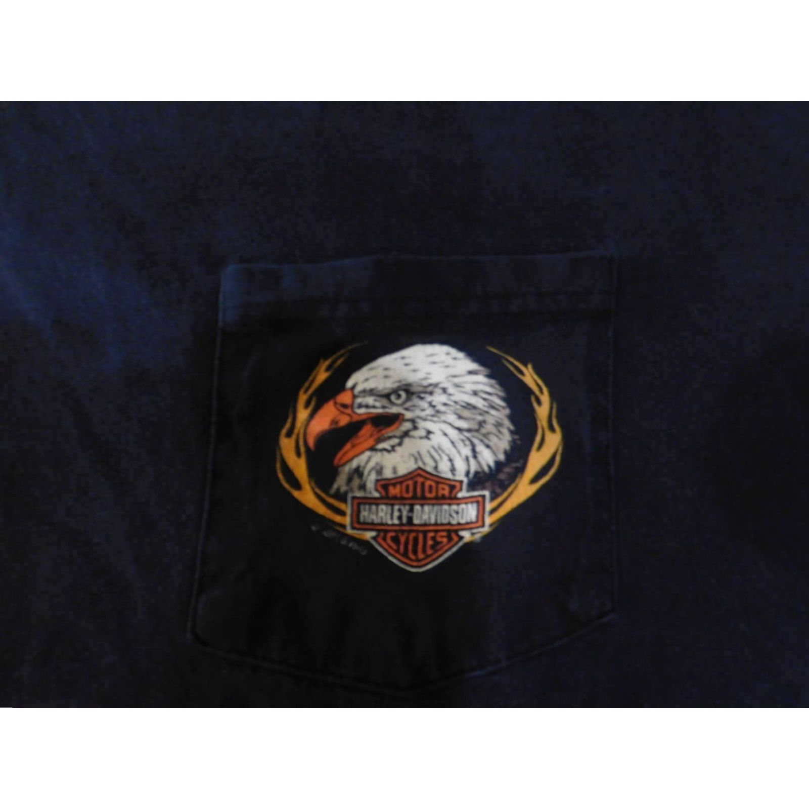 Harley Davidson Harley-Davidson Shirt Mens 3XL Black Smoky Pigeon Forge Tennessee Biker Logo T-Shirt Crew Neck Short Sleeve Cotton Blend Polyester Regular Size US XXL / EU 58 / 5 - 4 Thumbnail