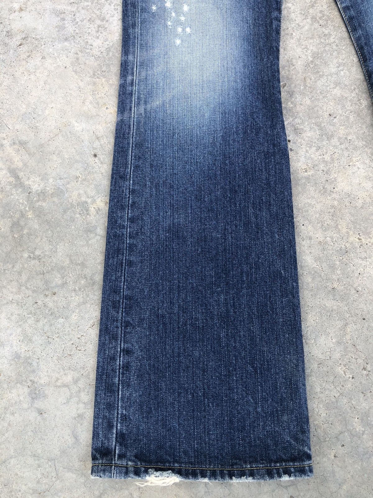 Le Grande Bleu (L.G.B.) Y2k Levis 517 Flared Jeans Distressed Jeans Size US 30 / EU 46 - 6 Thumbnail