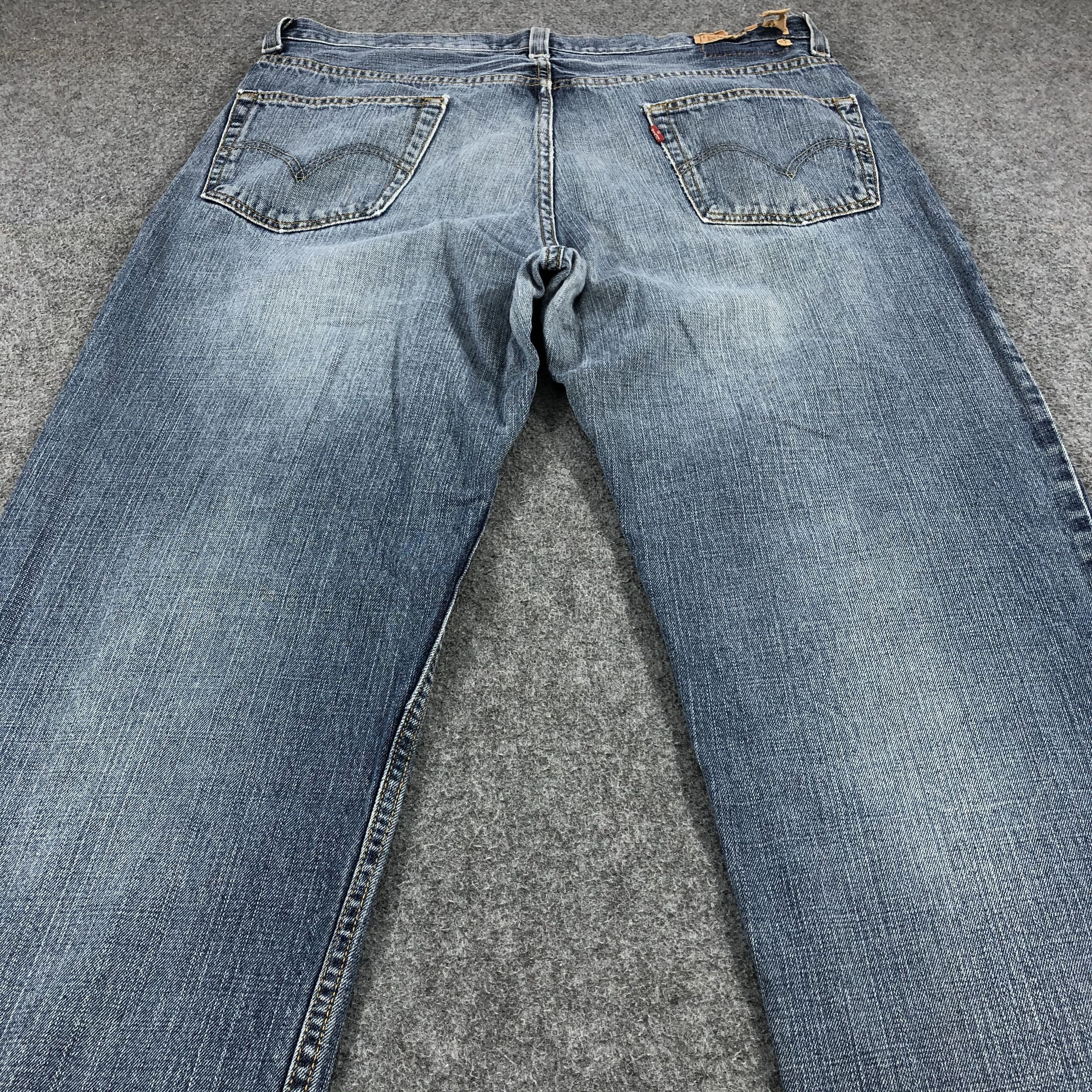 Levi's Vintage Levis Jeans Lot 550 Stone Wash Denim-J1008 Size US 37 - 4 Thumbnail