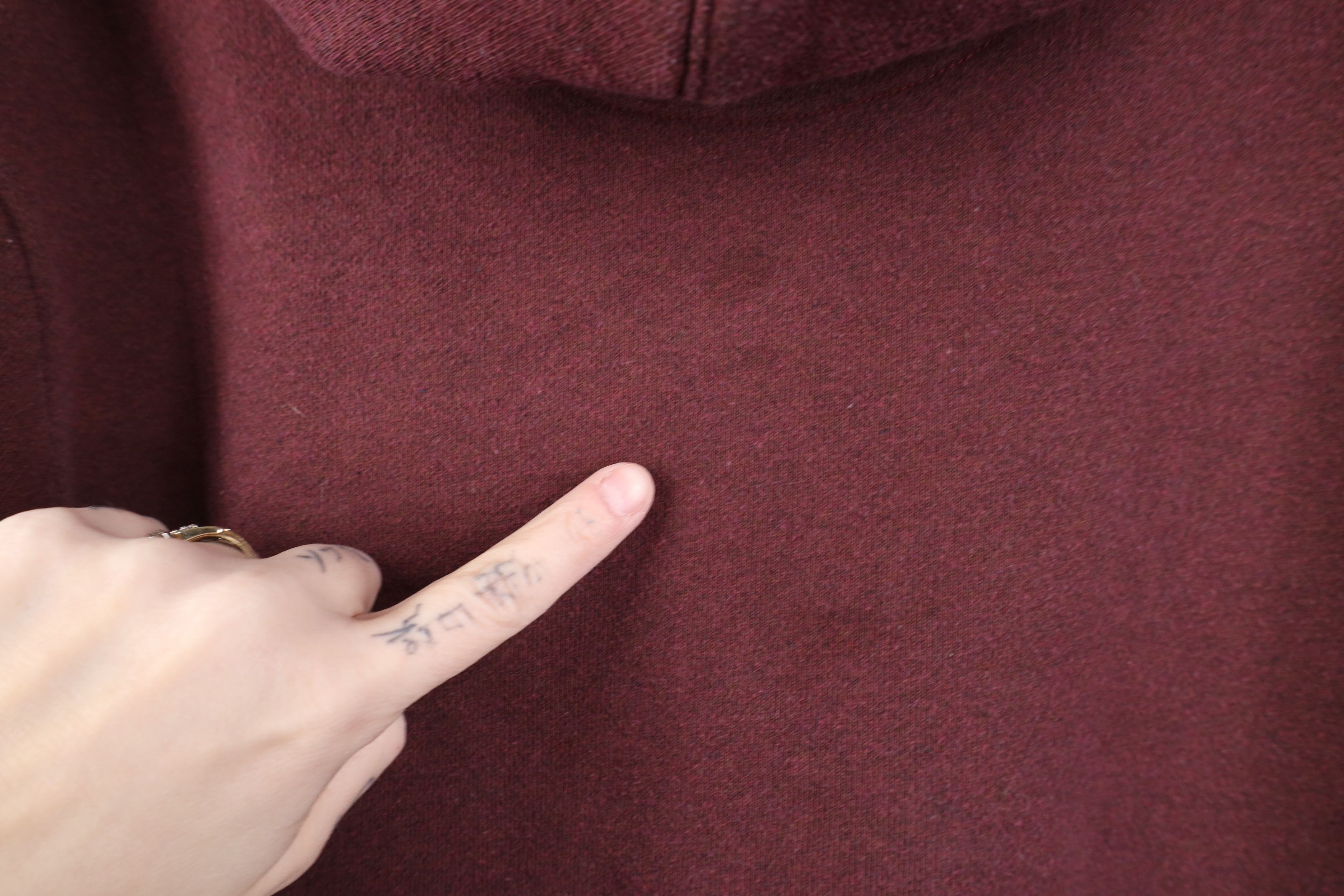 Patagonia Y2K Patagonia Spell Heavyweight Hoodie Sweatshirt Burgundy Size US S / EU 44-46 / 1 - 12 Thumbnail