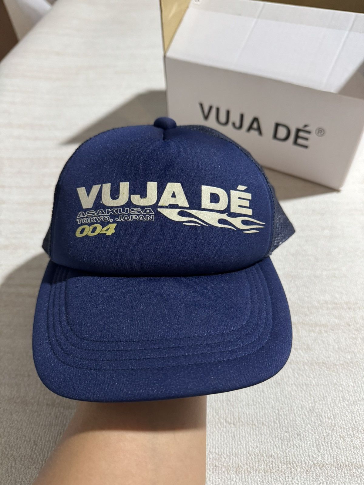Vuja De Vuja De Kai Destroyed PL Denim Hat | Grailed