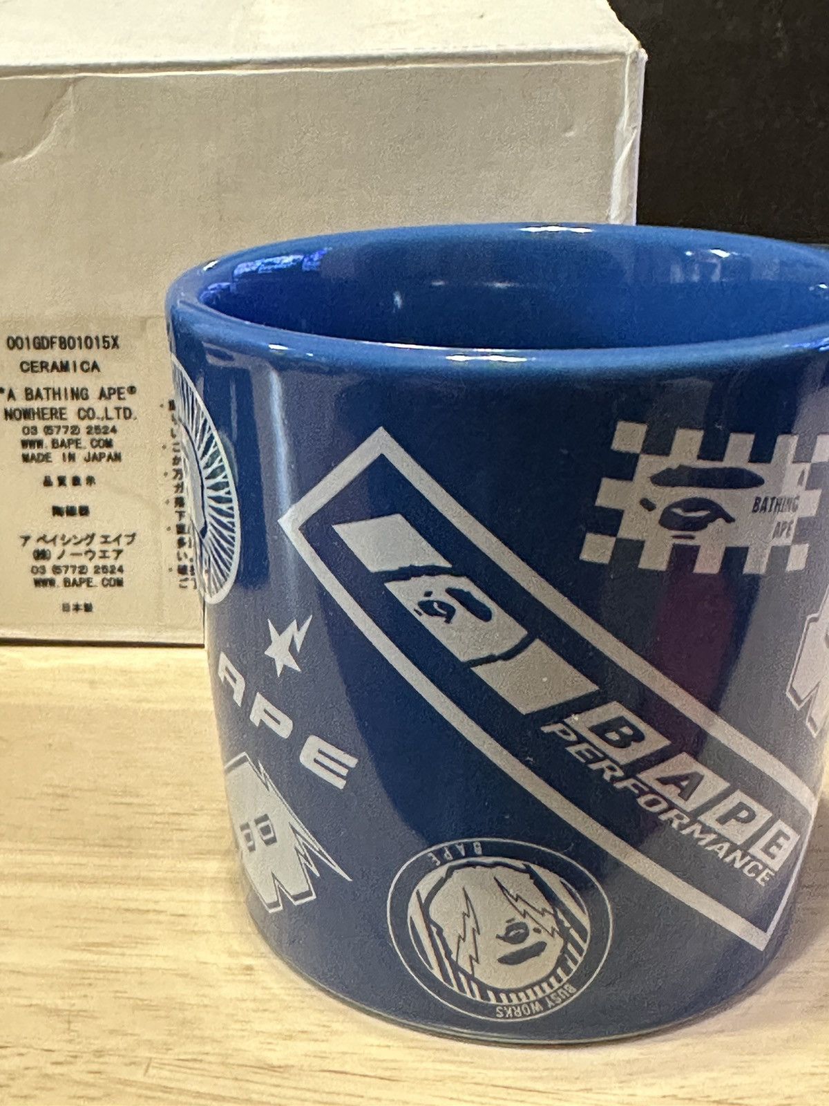 Bape Bape Blue Mug Size ONE SIZE - 4 Thumbnail