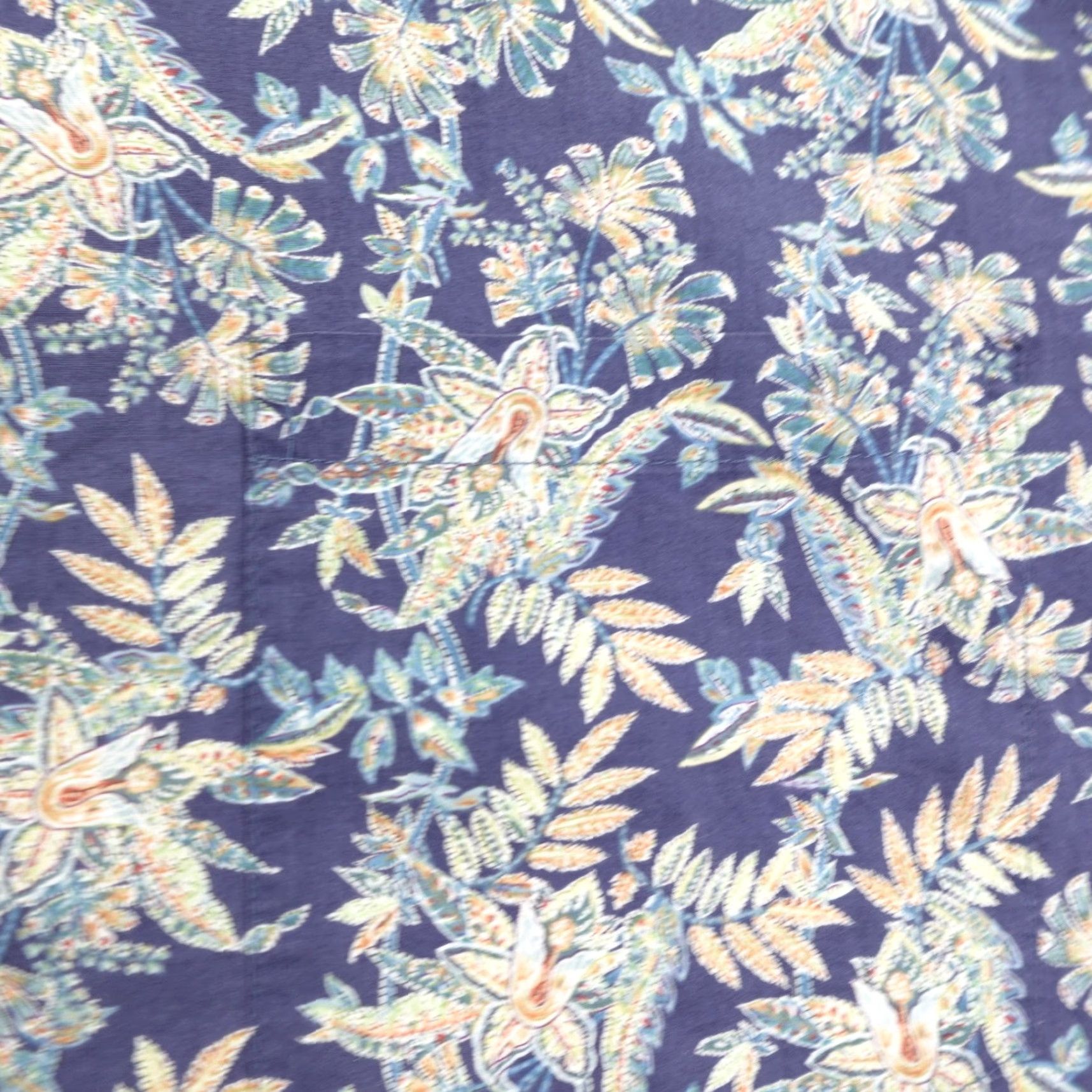 Tori Richard VINTAGE Tori Richard Shirt Mens L Blue Floral Hawaiian Aloha Button-Up Camp Tropical Size US L / EU 52-54 / 3 - 3 Thumbnail