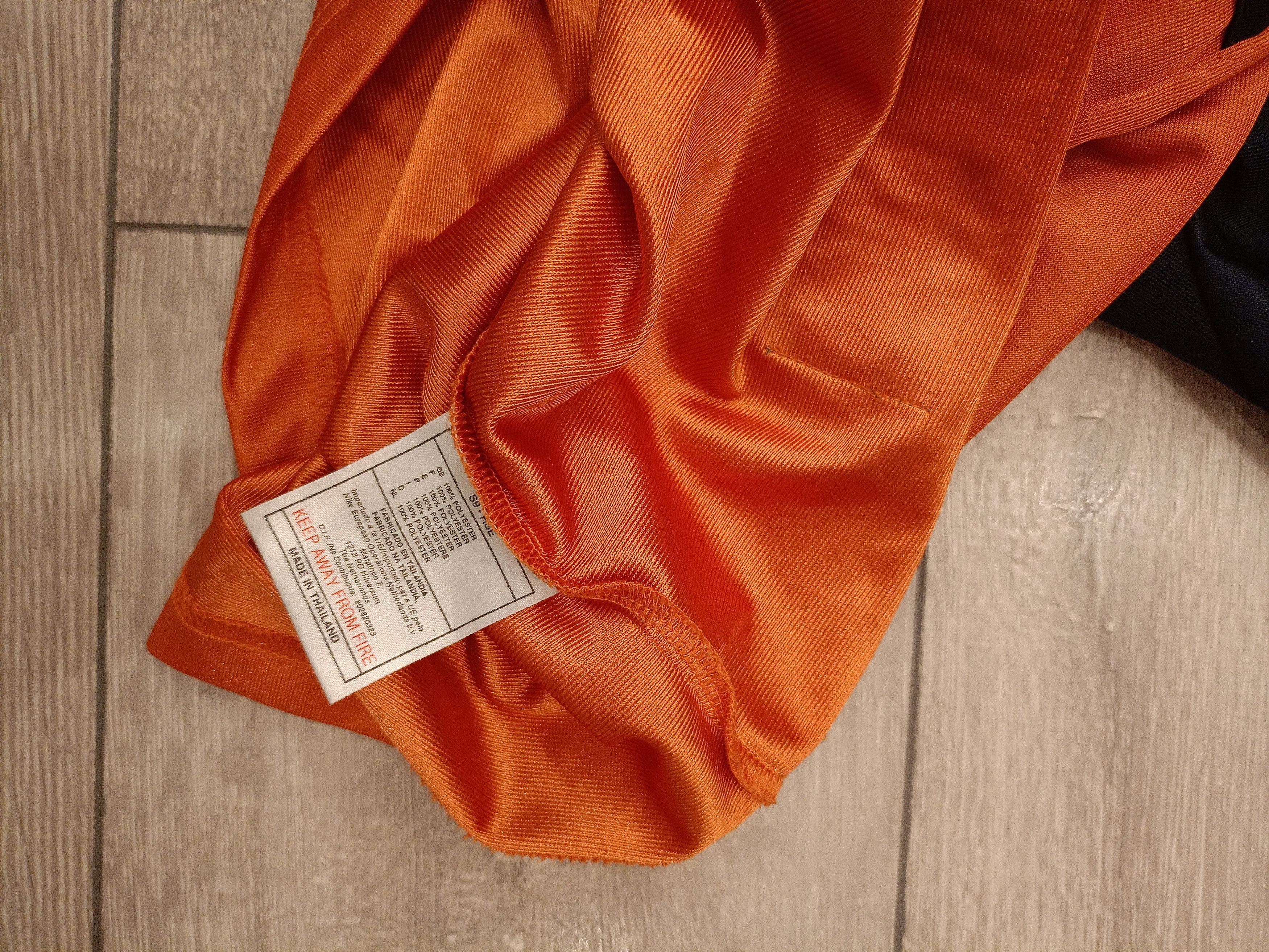 Nike Vintage Nike Teamwear Jersey - Orange & Navy - Early 2000s Size US M / EU 48-50 / 2 - 10 Thumbnail