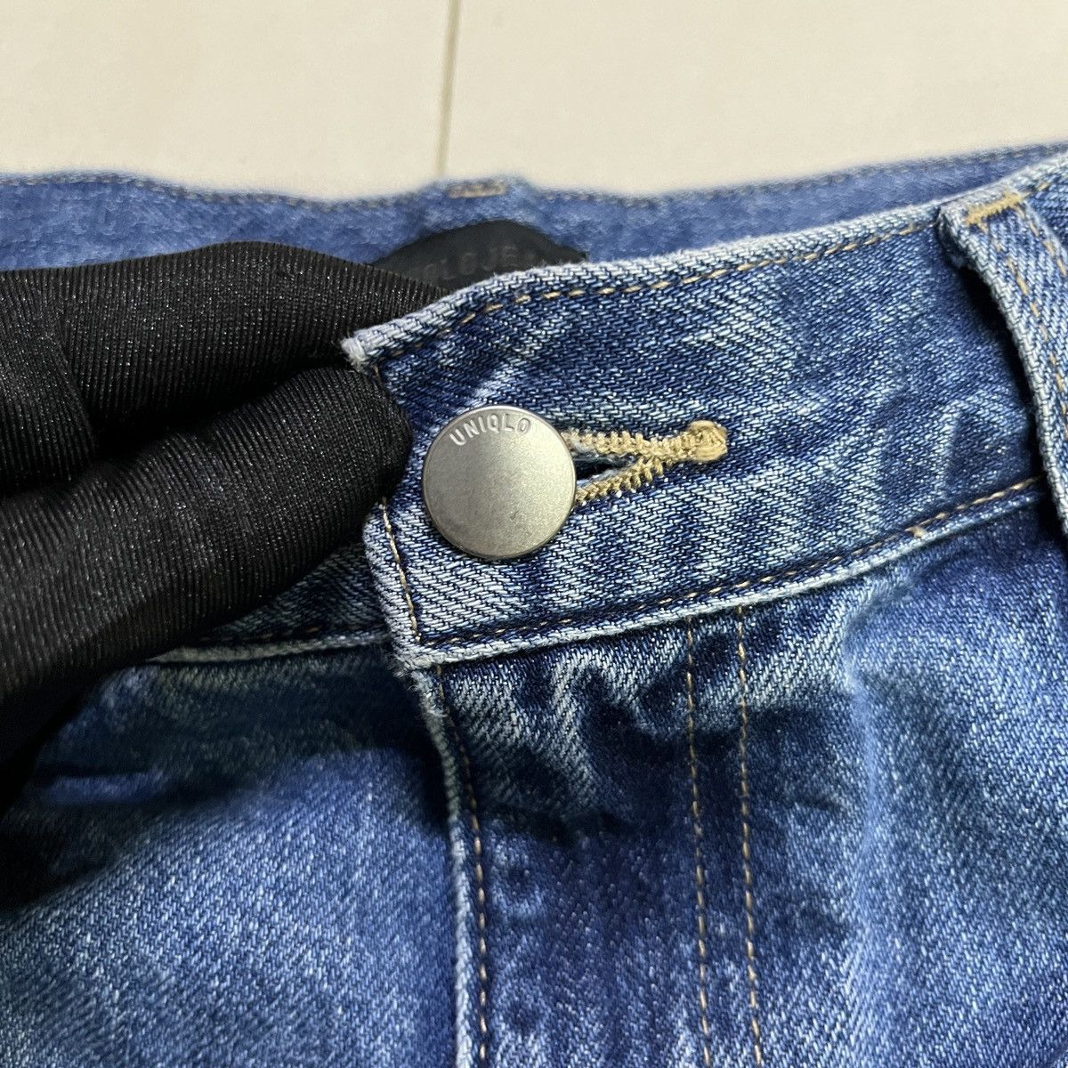 Uniqlo Uniqlo Wide/Baggy Jeans Size 30" / US 8 / IT 44 - 5 Thumbnail