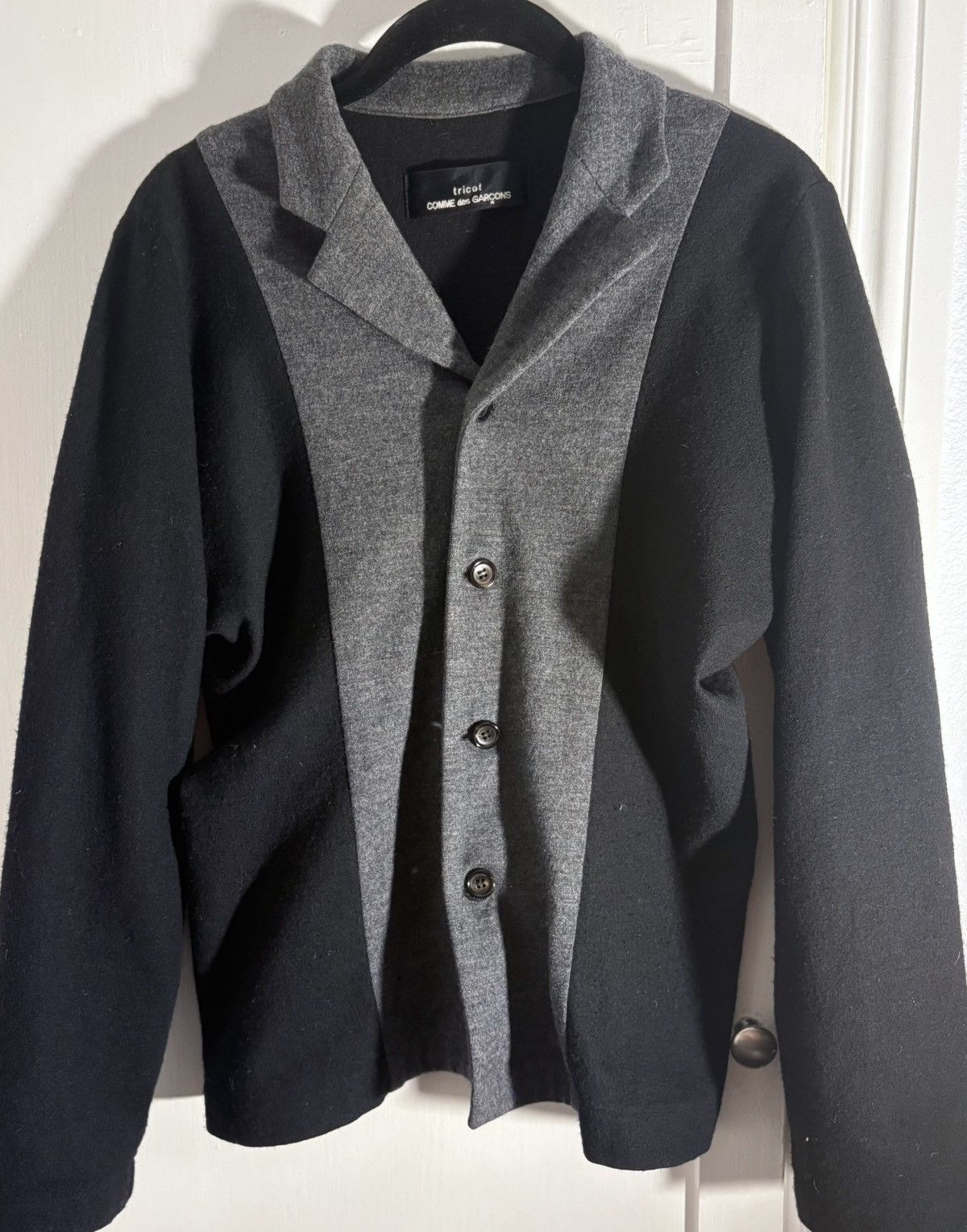 Tricot Comme Des Garcons Jacket | Grailed