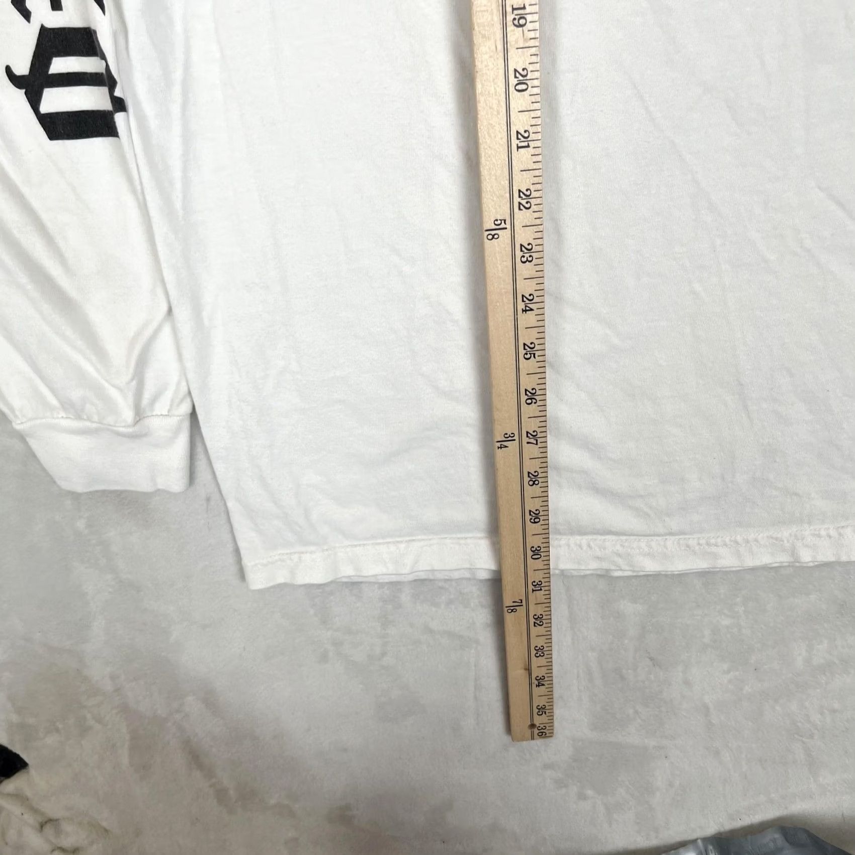 Vintage Mount Westmore Long Sleeve T-Shirt Mens 2XL White Graphic Print Hip Hop Rap Size US XXL / EU 58 / 5 - 5 Thumbnail