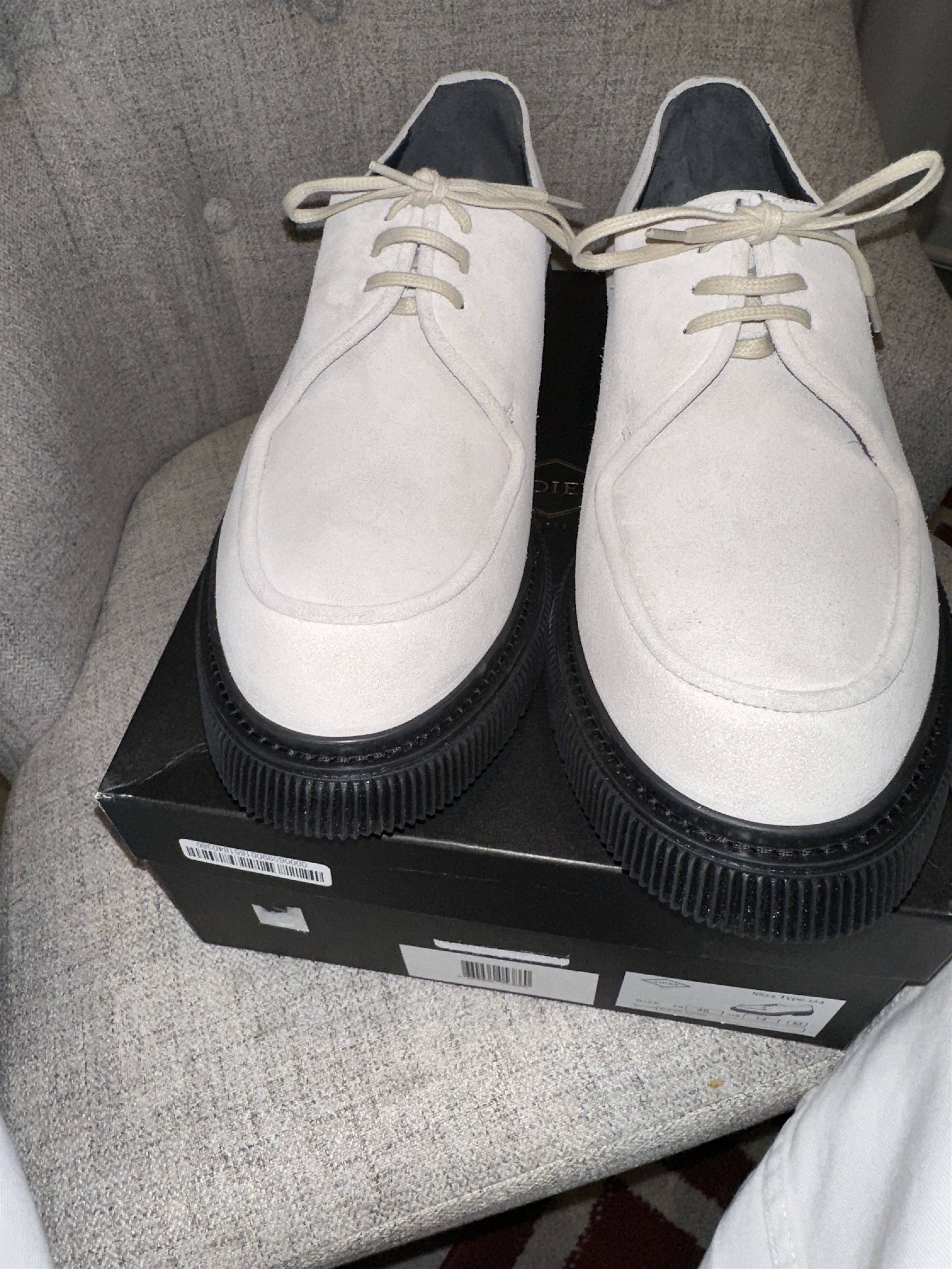 Adieu Paris Adieu Leather Apron Toe Derby Shoes $530 Sz 13. Size US 13 / EU 46 - 6 Thumbnail