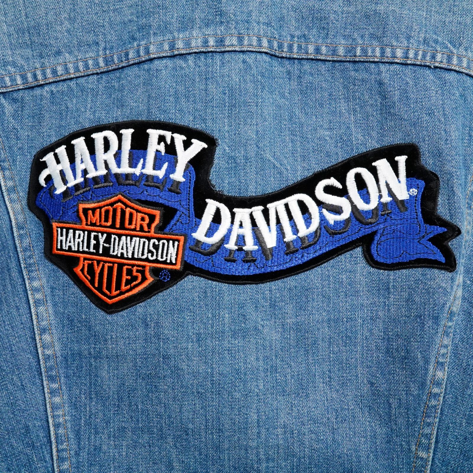 Levi's Vintage 70s Levi’s 70505 Trucker Jacket Harley Davidson 38 Size US M / EU 48-50 / 2 - 10 Thumbnail