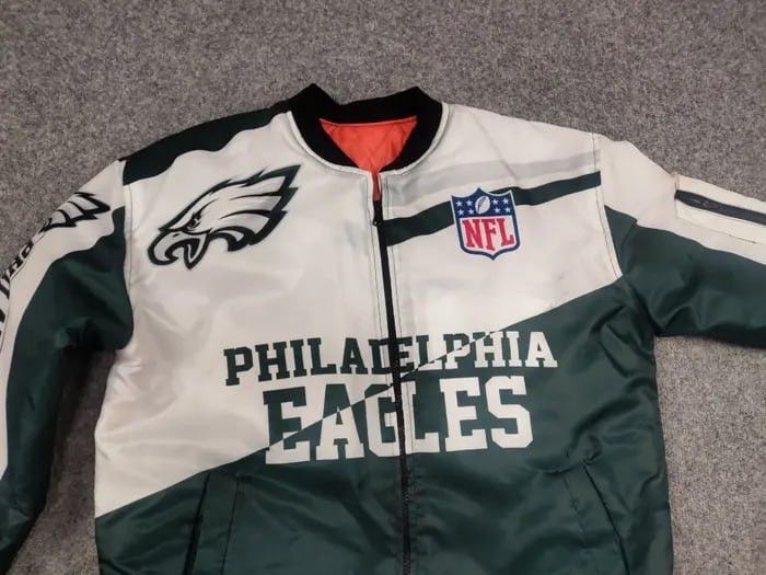 NFL Vintage NFL Philadelphia Eagles Champions Logo Bomber jacket Size US S / EU 44-46 / 1 - 6 Thumbnail