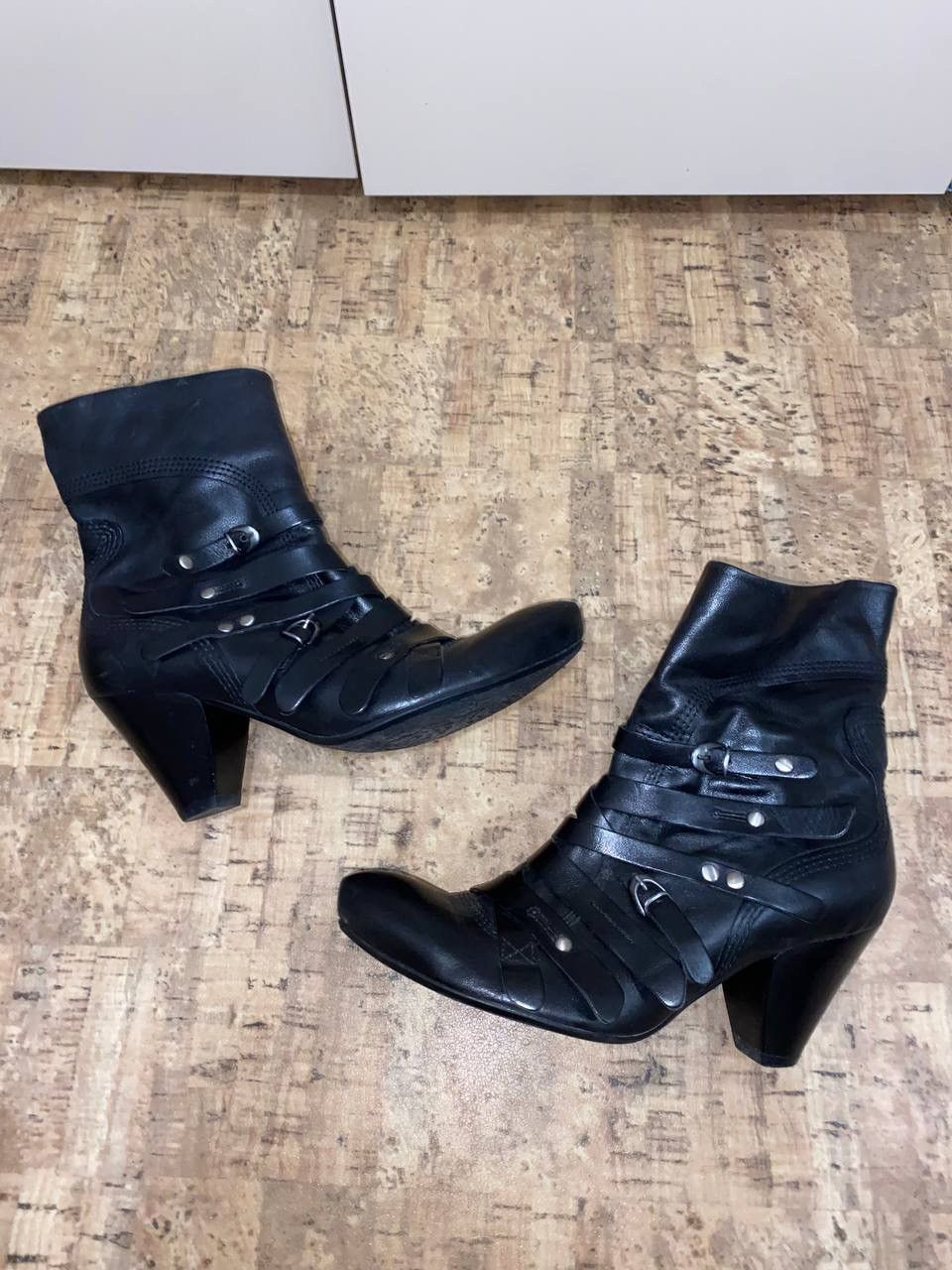 Japanese Brand Bocage Paris Avant-garde boxing leather shoes Japanese style Size US 7 / IT 37 - 2 Thumbnail
