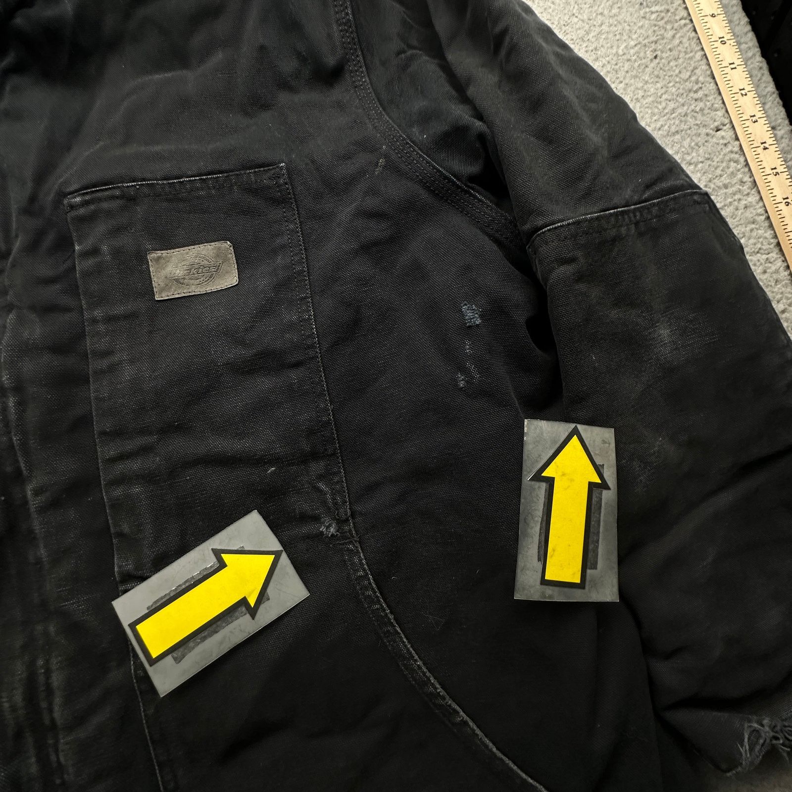 Dickies Vintage Dickies Work Chore Coat Jacket Mens 2XL Distressed Size US XXL / EU 58 / 5 - 11 Thumbnail