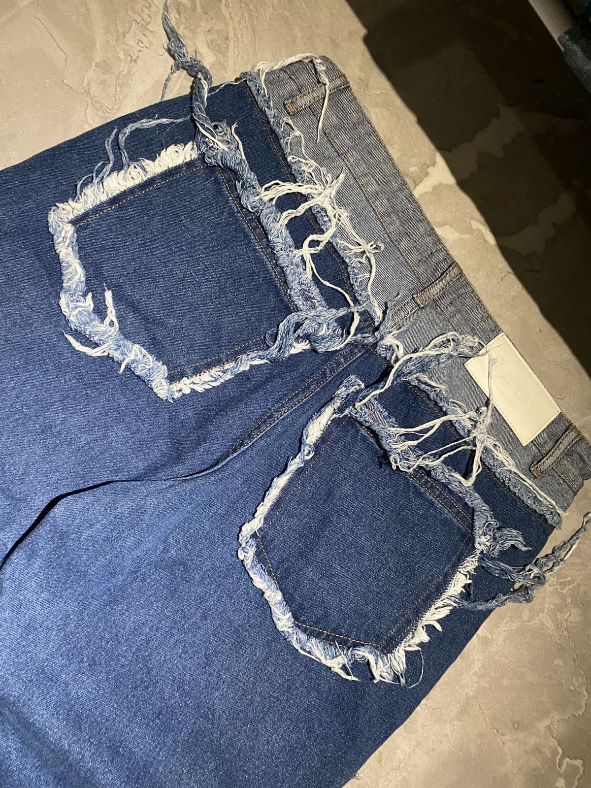 Japanese Brand Designer Archive Japanese Distressed Jean/ Number Nine Style Size US 32 / EU 48 - 6 Thumbnail