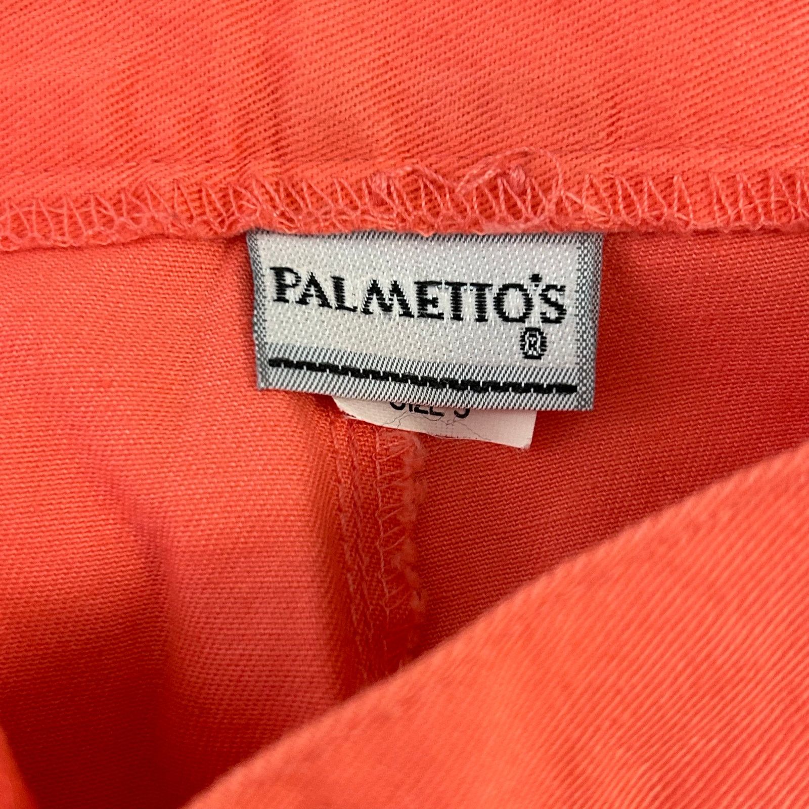 Vintage 80s Vintage High Waist Pants Tapered Leg Trousers Coral Pink Size 26" / US 2 / IT 38 - 7 Thumbnail