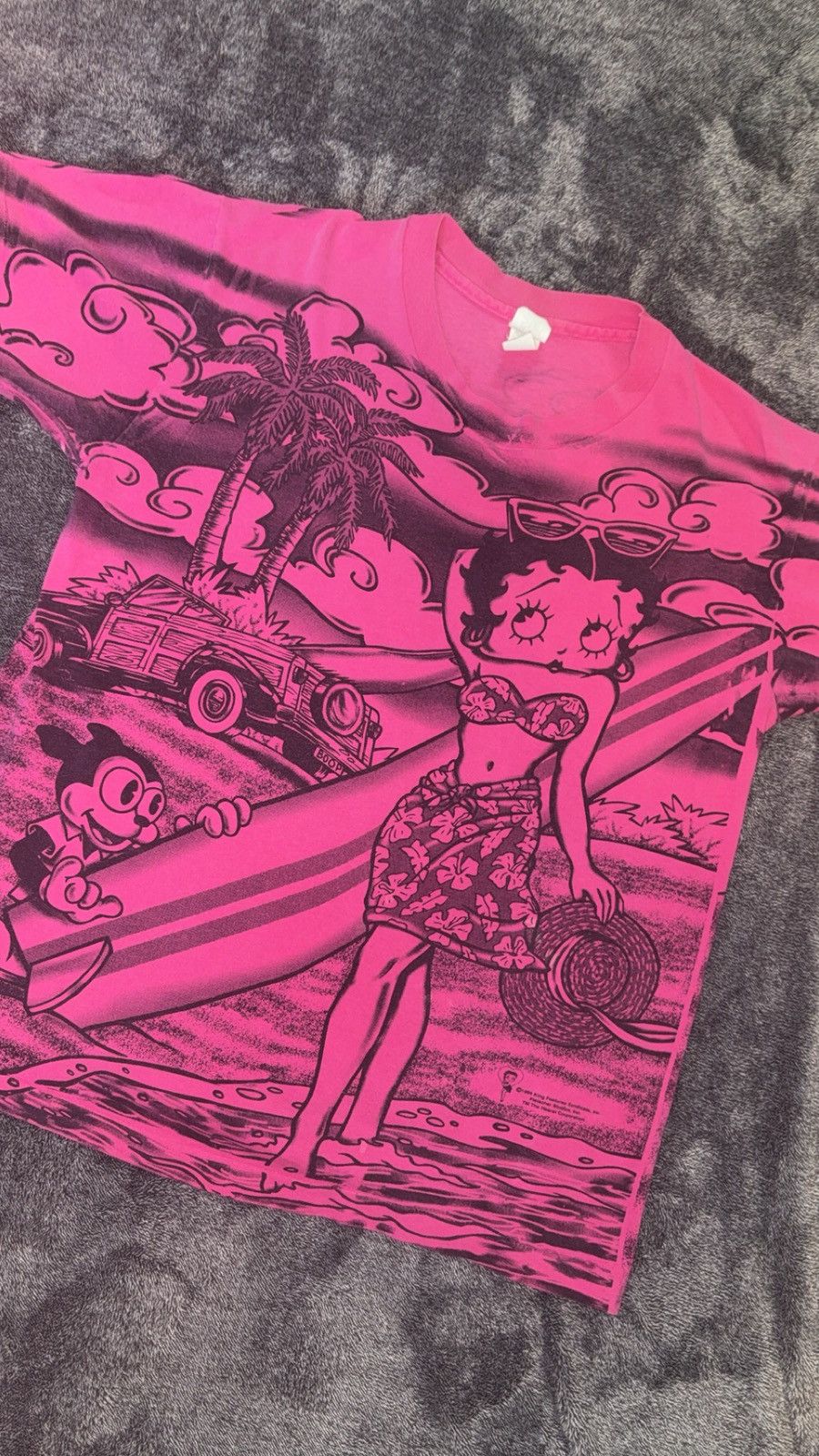 Vintage 1994 AOP Betty Boop Size US M / EU 48-50 / 2 - 1 Thumbnail
