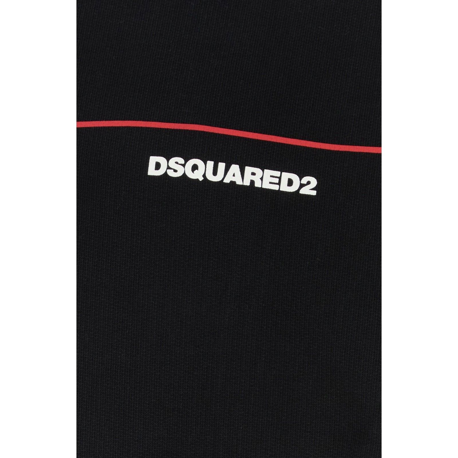 Dsquared2 DSQUARED2 Black Cotton Oversize Sweatshirt New & Authentic ( Size US S / EU 44-46 / 1 - 3 Thumbnail