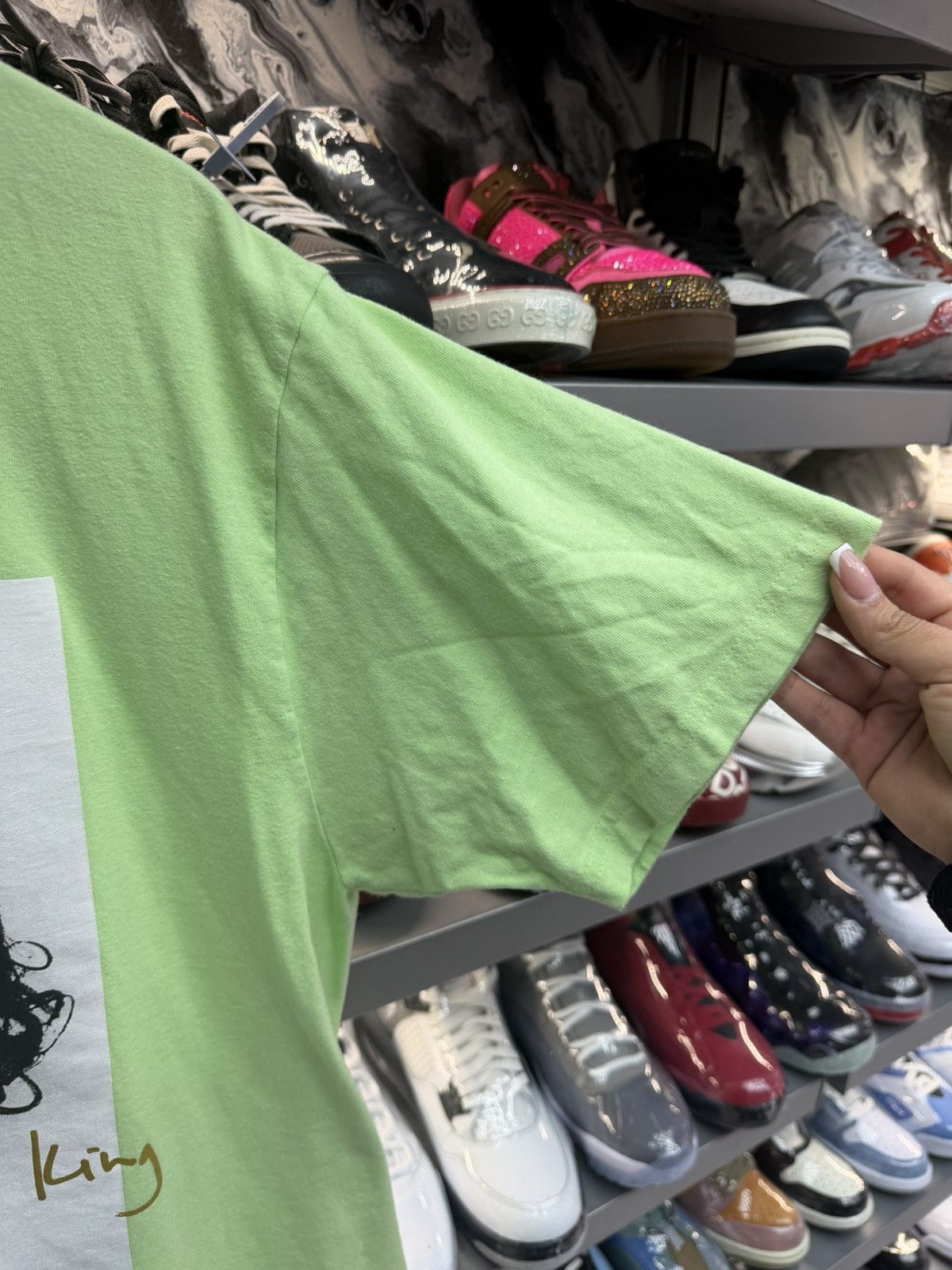 Supreme Supreme Sade Light Green Tee Size US XL / EU 56 / 4 - 4 Thumbnail