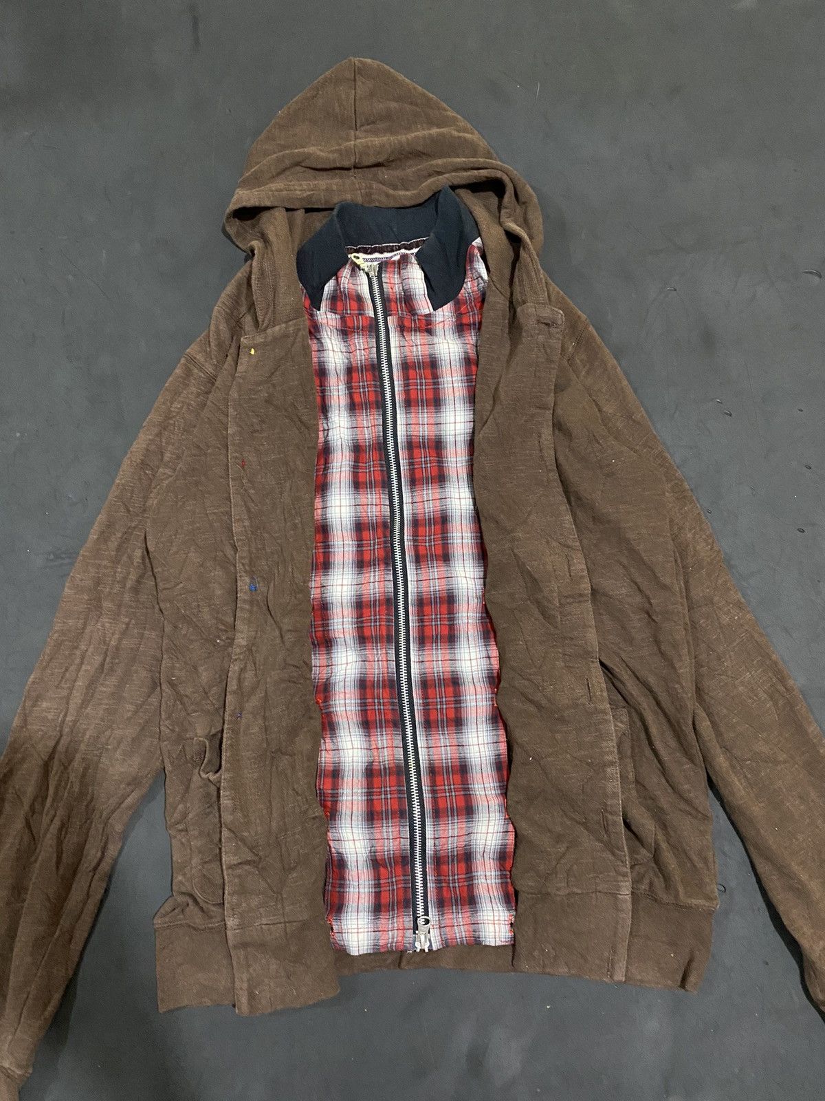 Japanese Brand Japanese double layer hoodie ifsixwasnine lgb styled Size US M / EU 48-50 / 2 - 1 Thumbnail